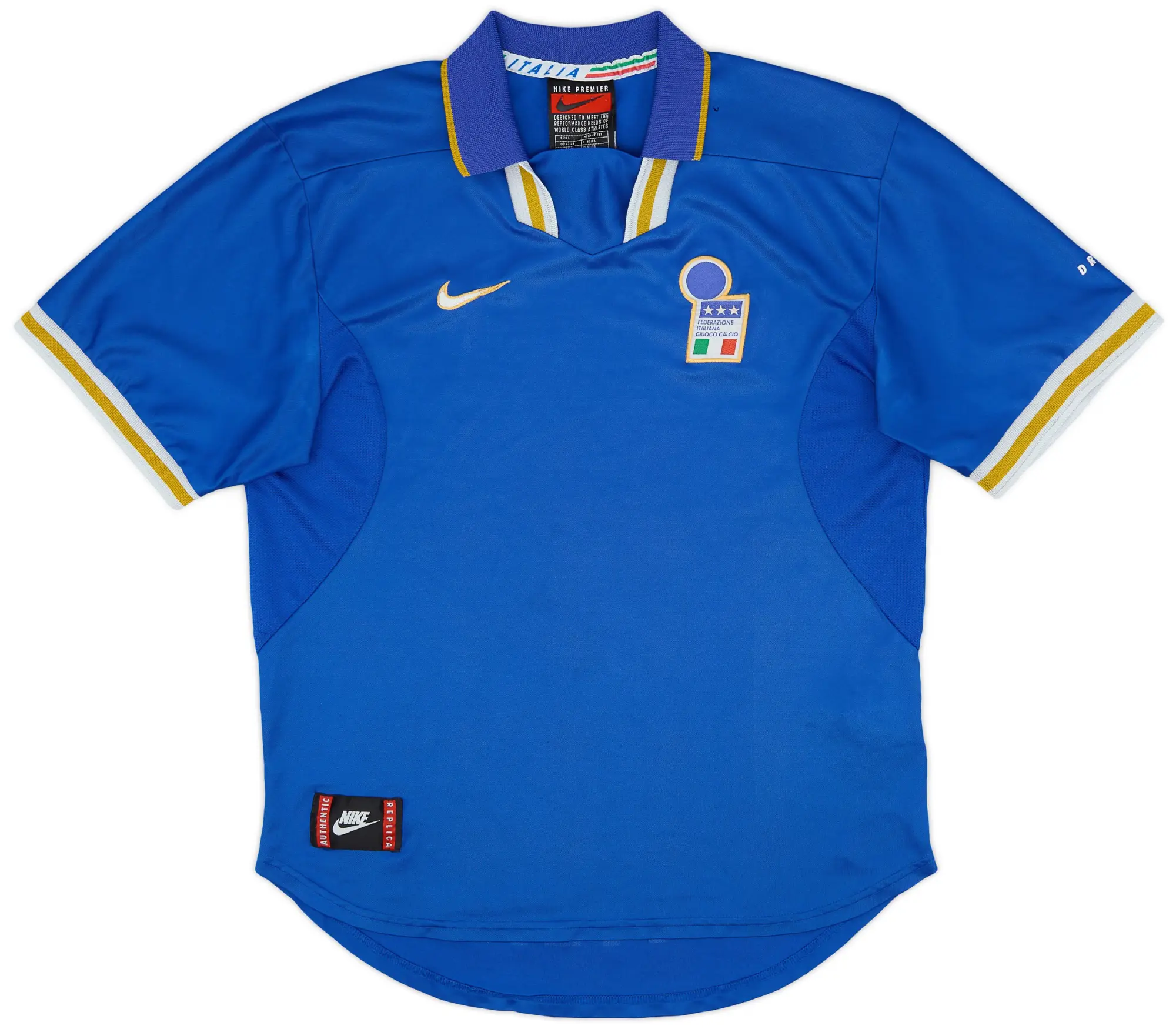 Nike 1996-97 Italy Home Shirt - 5/10 - (L)
