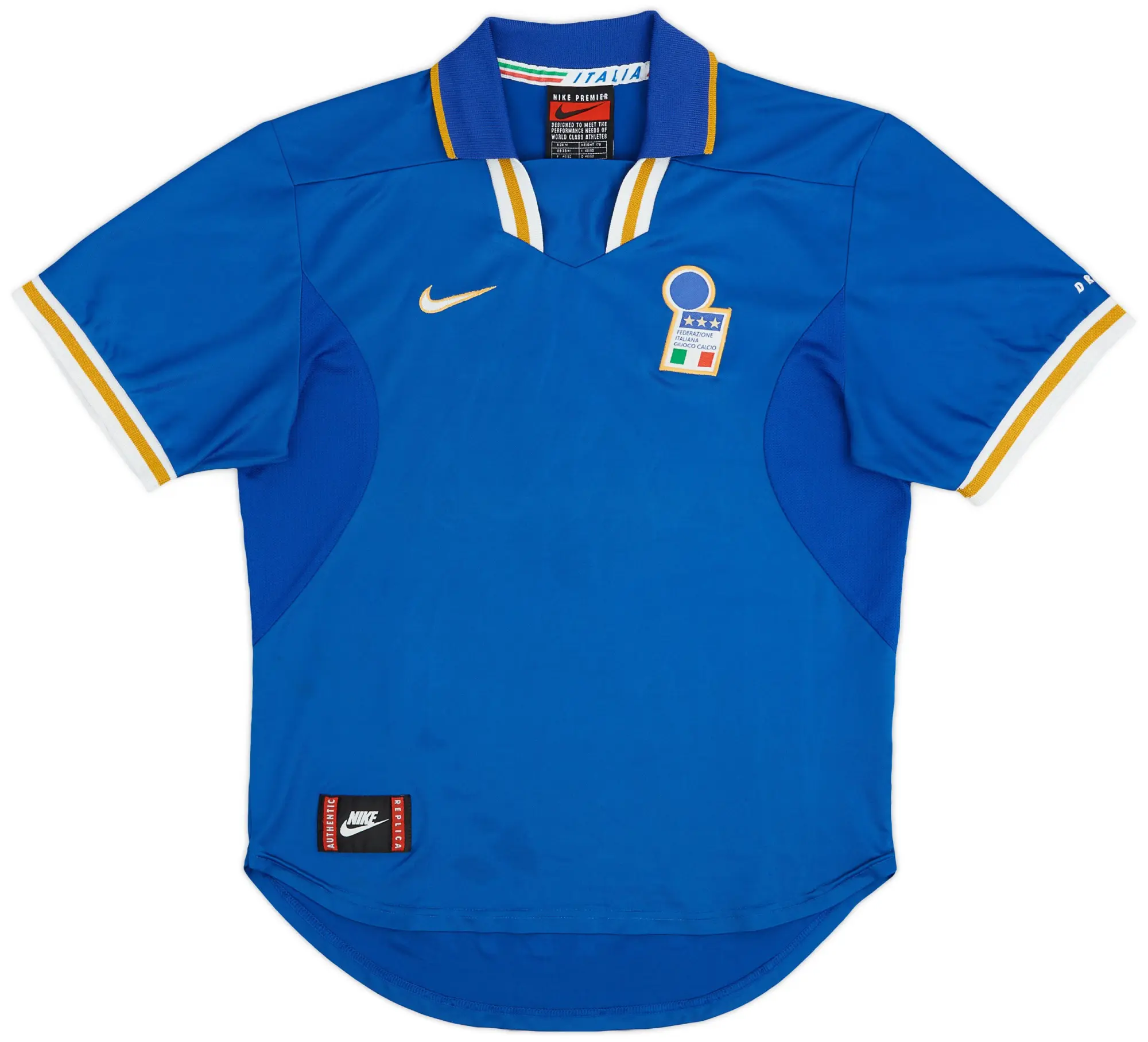 Nike 1996-97 Italy Home Shirt - 6/10 - (M)
