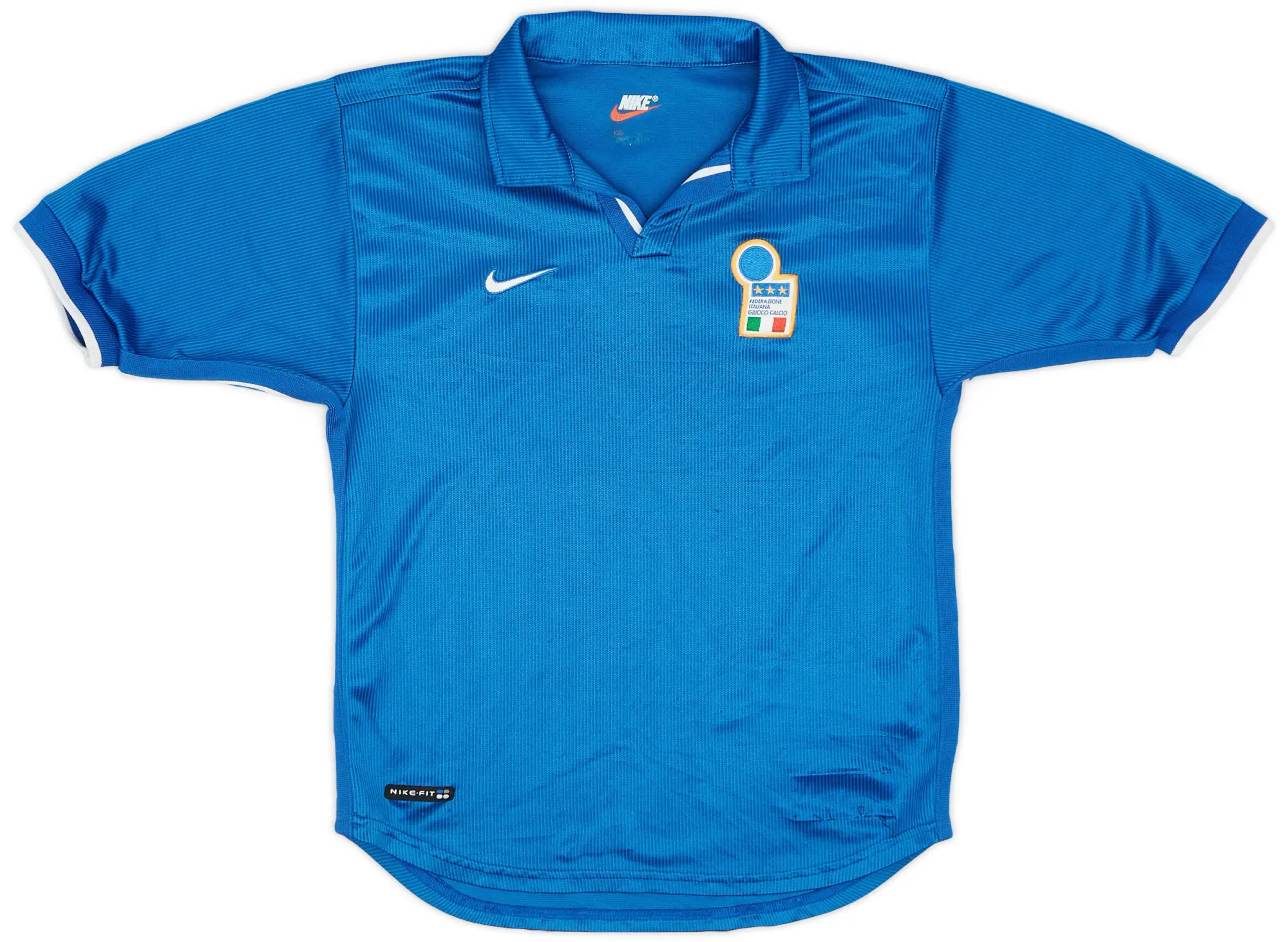 Nike 1997-98 Italy Home Shirt - 8/10 - (XL.Boys)