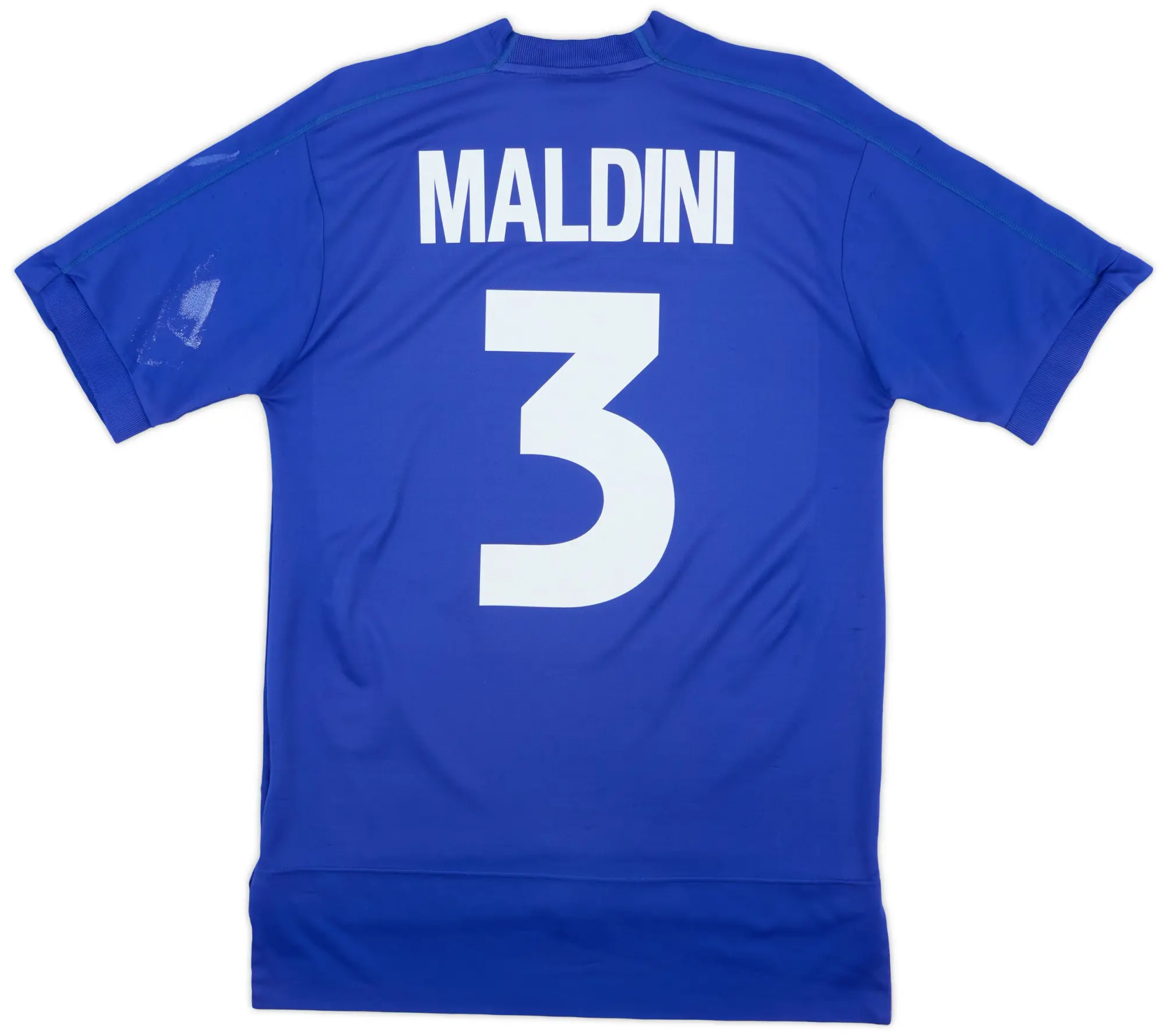 Kappa 1998-99 Italy Home Shirt Maldini #3 - 6/10 - (M)
