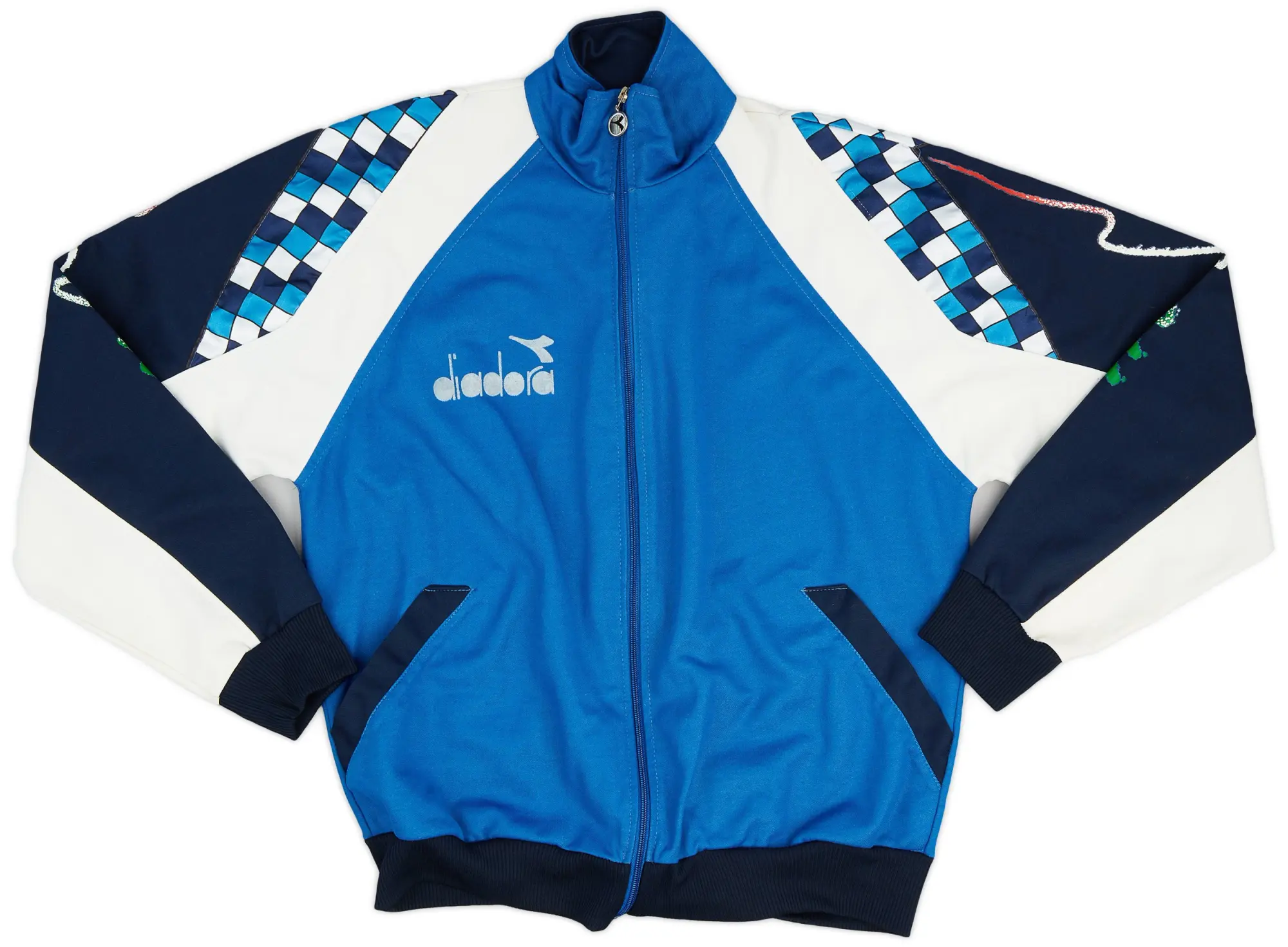 1990 Diadora Track Jacket (Italy) - 6/10 - (L)