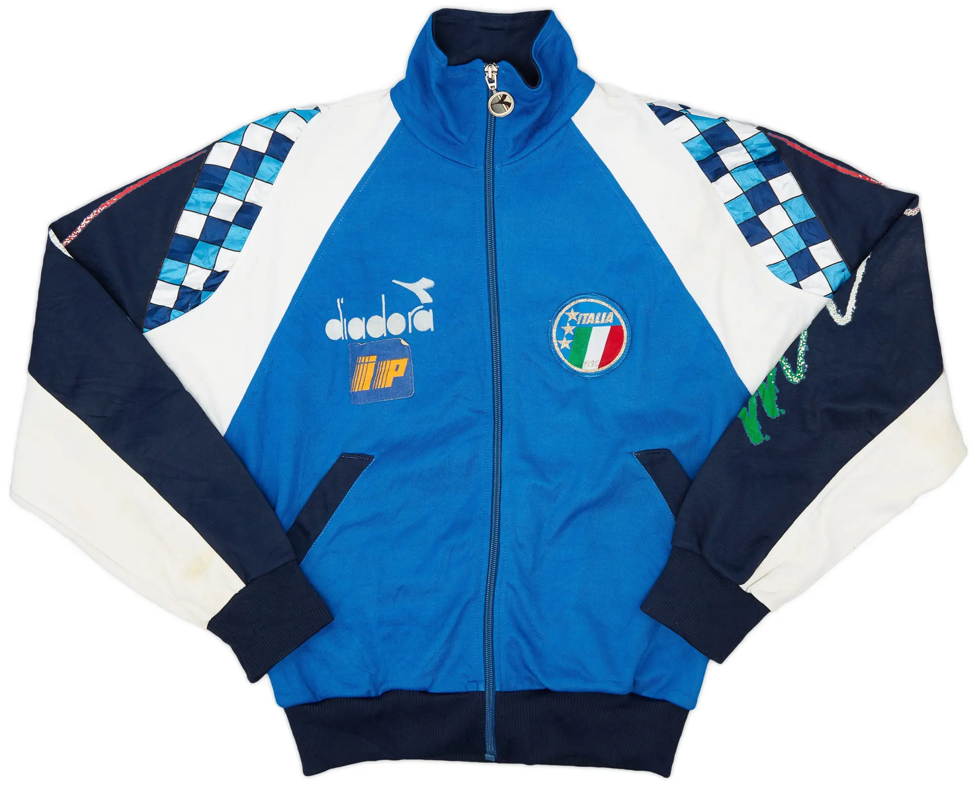 1990 Italy Diadora Track Jacket - 6/10 - (S)