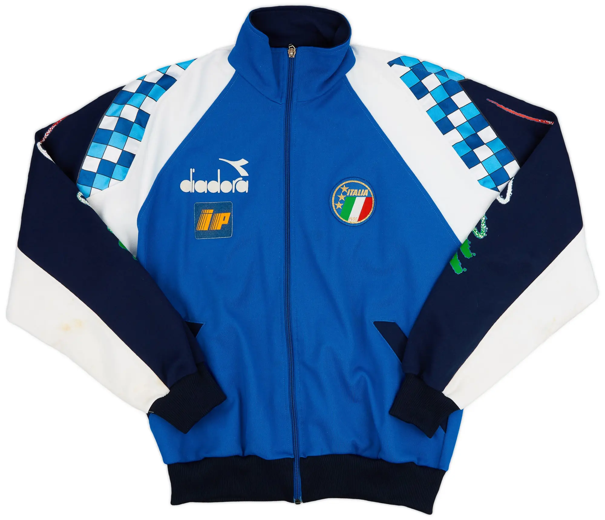 1990 Italy Diadora Track Jacket - 8/10 - (L)