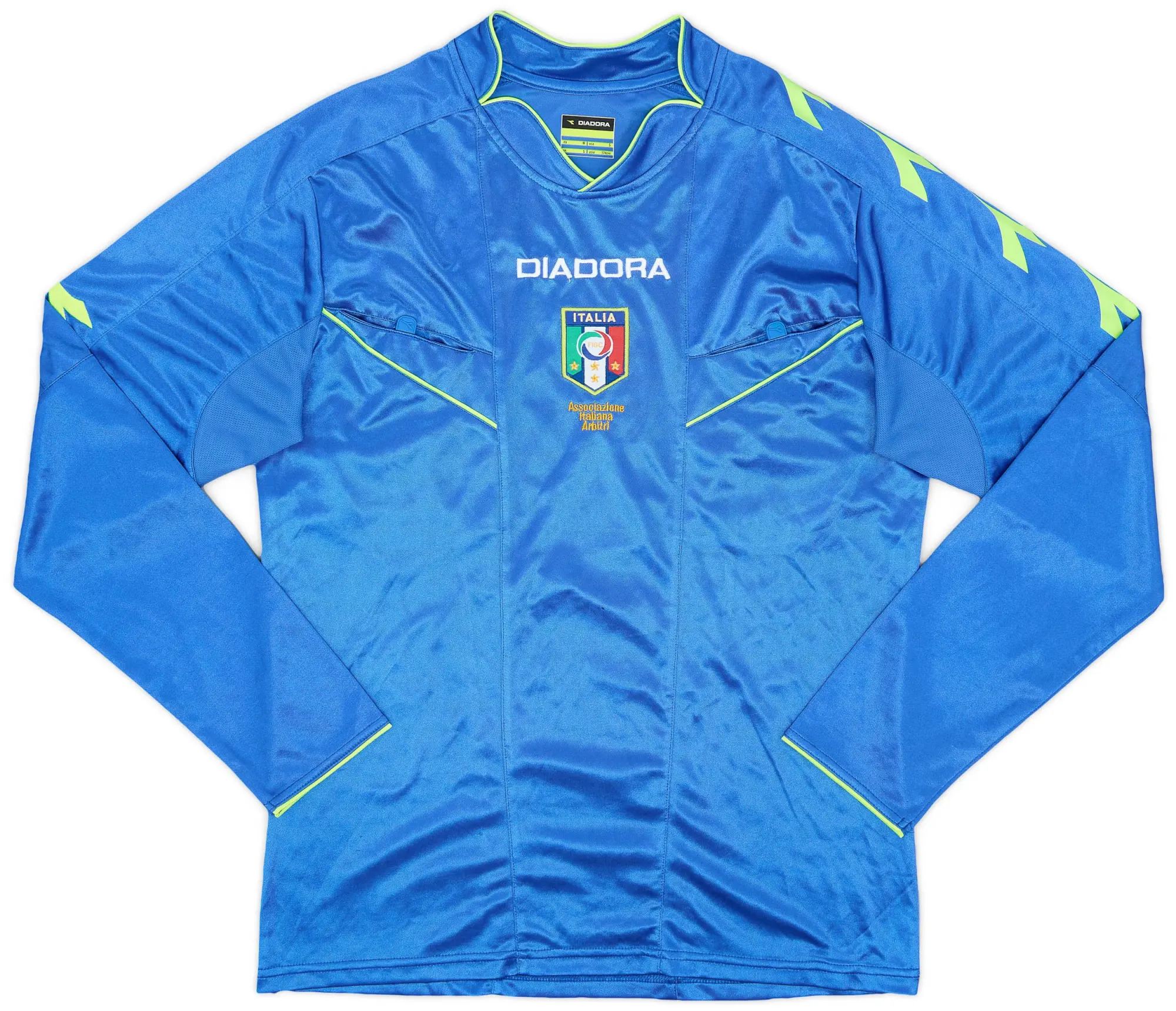 2000s Italy Diadora Referee L/S Shirt - 9/10 - (S)