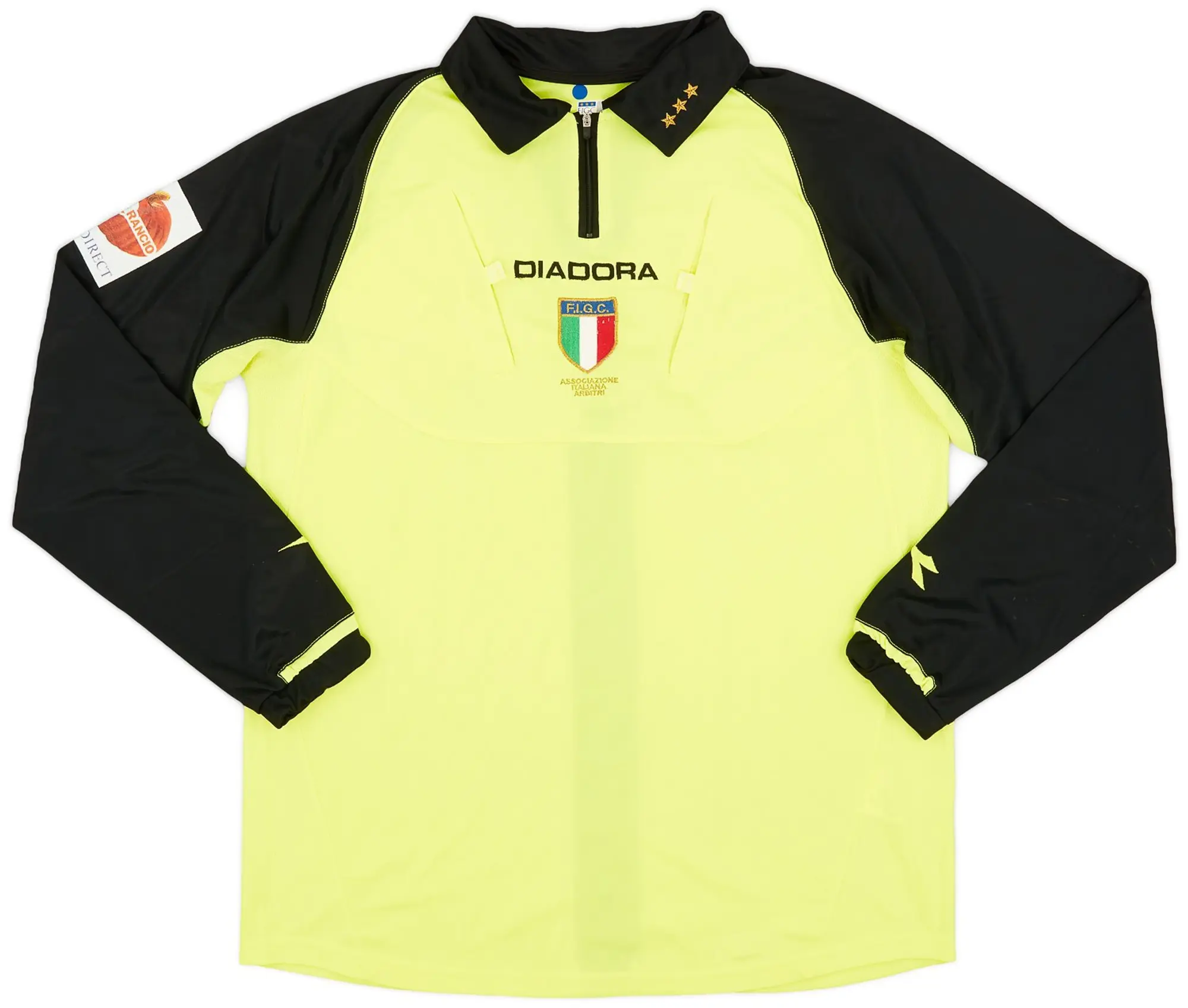 2000s Italy Diadora Referee L/S Shirt - 8/10 - (XL)