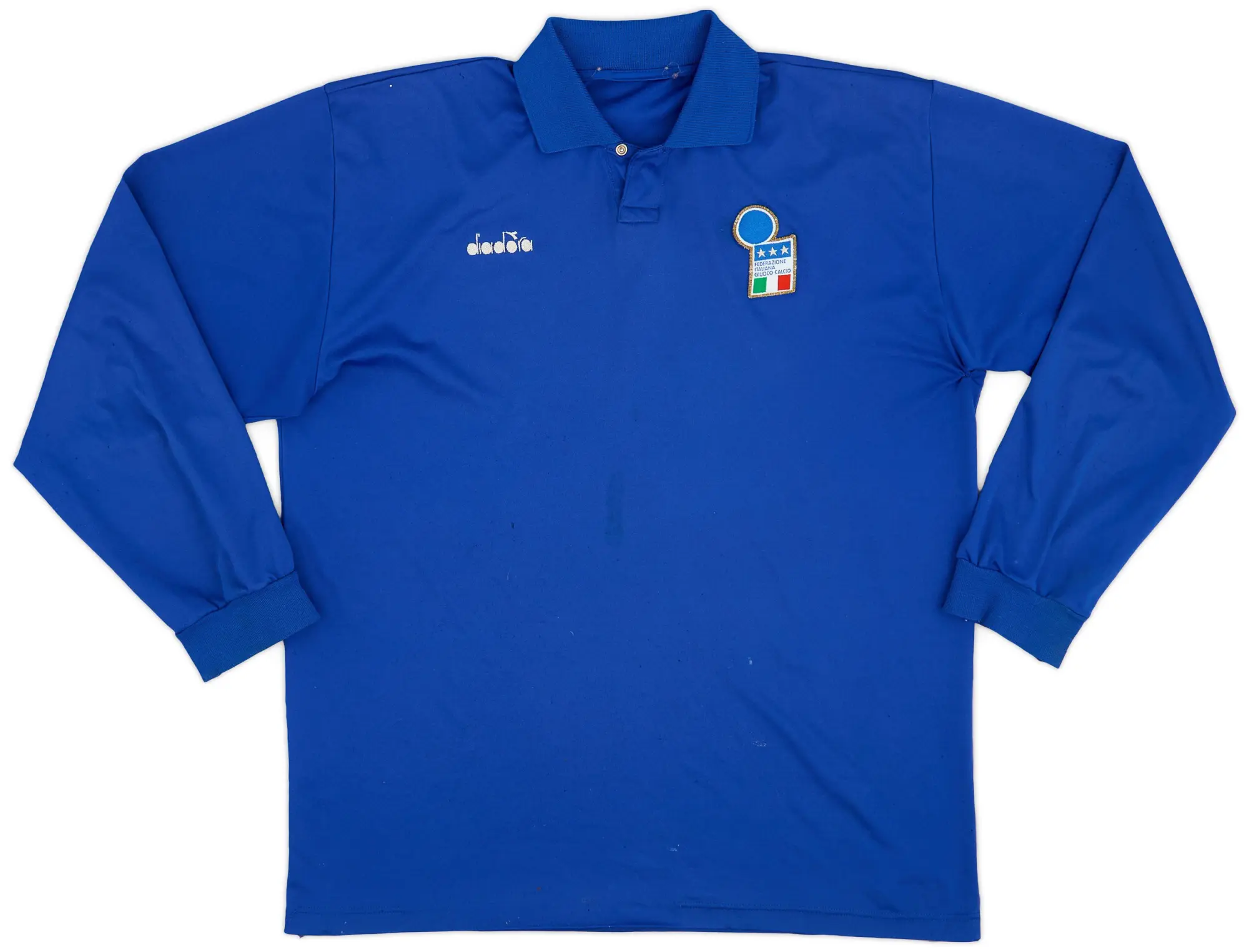 1986-91 Italy Diadora Training L/S Shirt - 5/10 - (L)