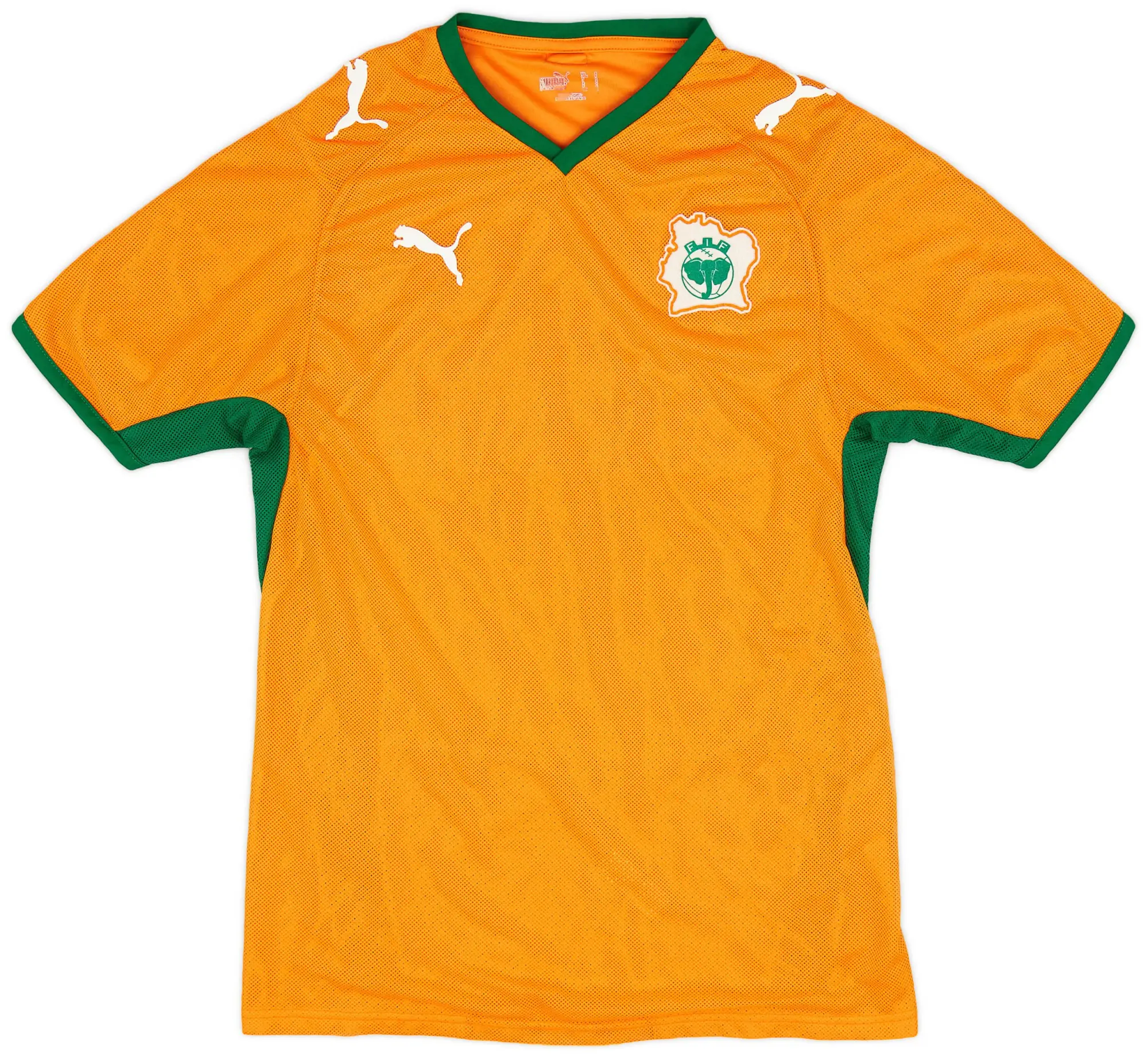 Puma 2008-09 Ivory Coast Home Shirt - 8/10 - (S)