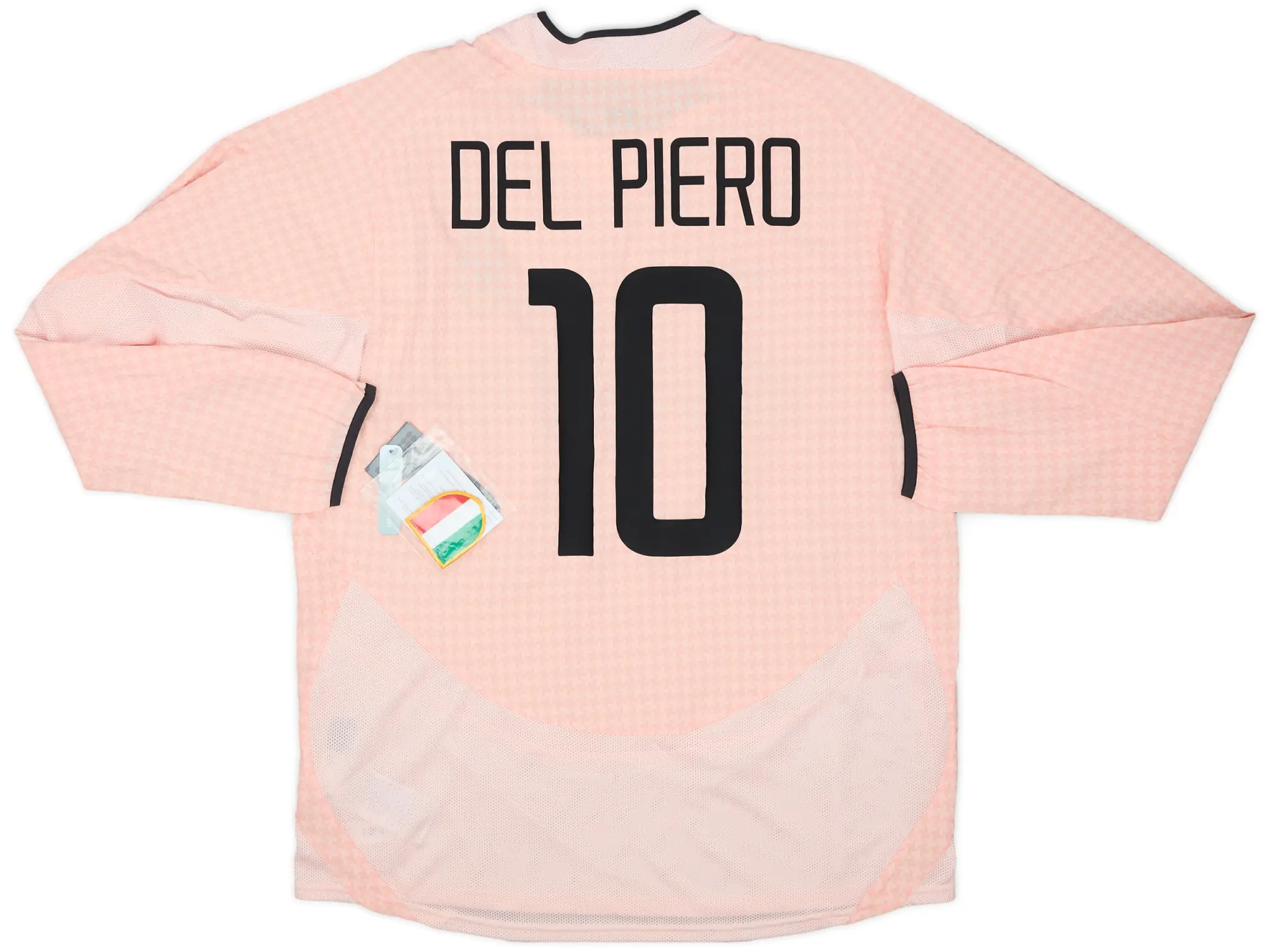 Nike 2003-04 Juventus Away L/S Shirt Del Piero #10 - 10/10 - (XXL)