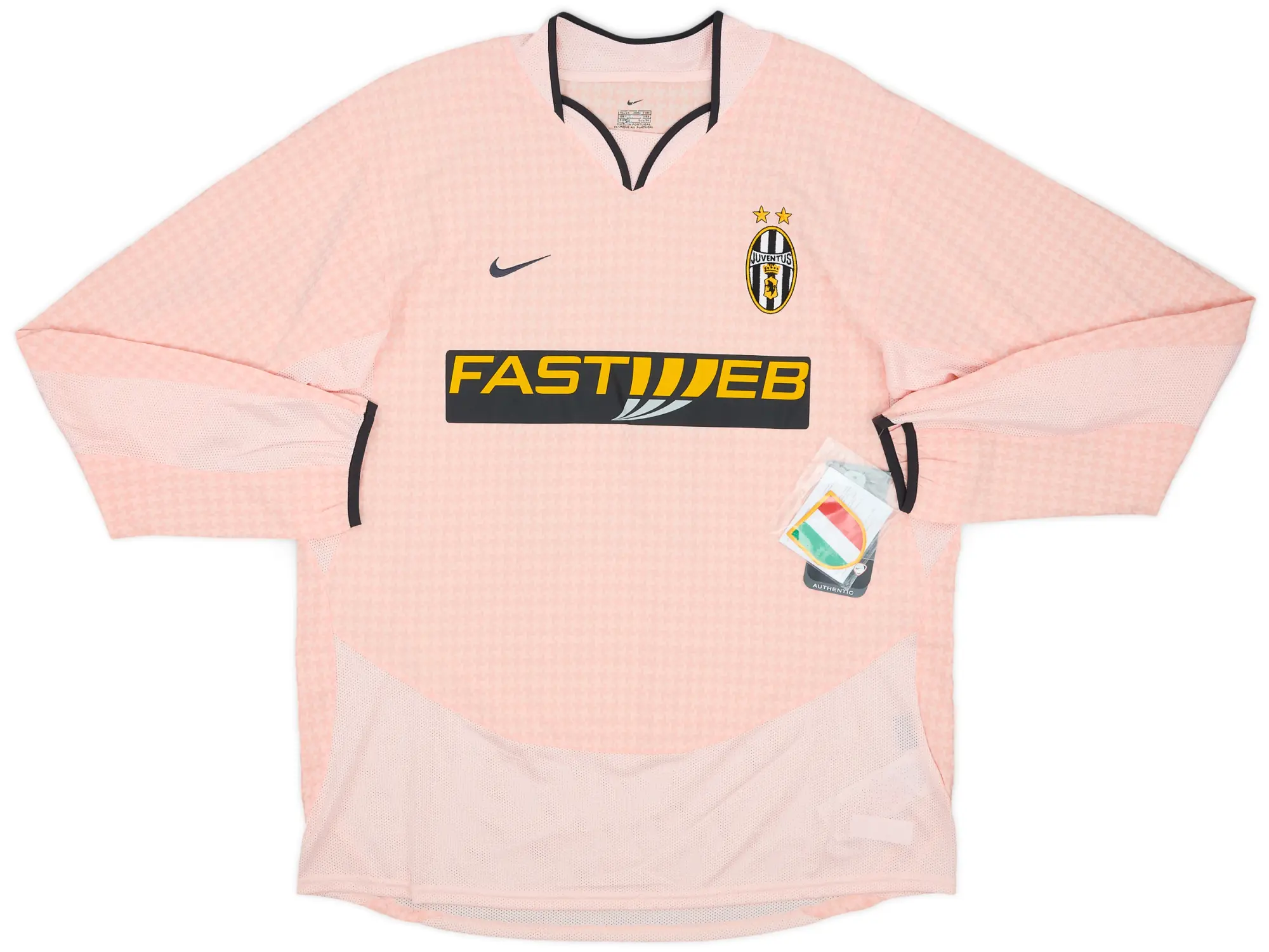 Nike 2003-04 Juventus Away L/S Shirt Del Piero #10 - 10/10 - (XXL)