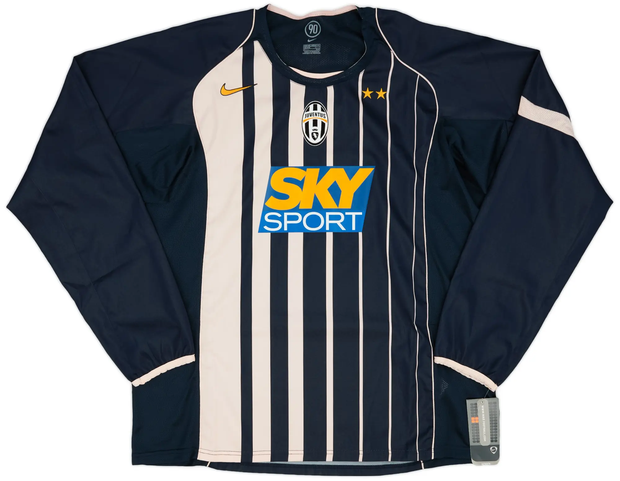 Nike 2004-05 Juventus Away L/S Shirt (XXL)