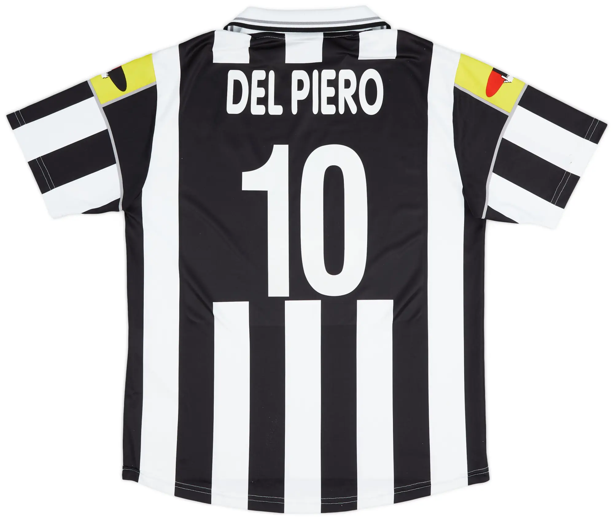Lotto 2000-01 Juventus CiaoWeb Home Shirt Del Piero #10 - 8/10 - (XL)
