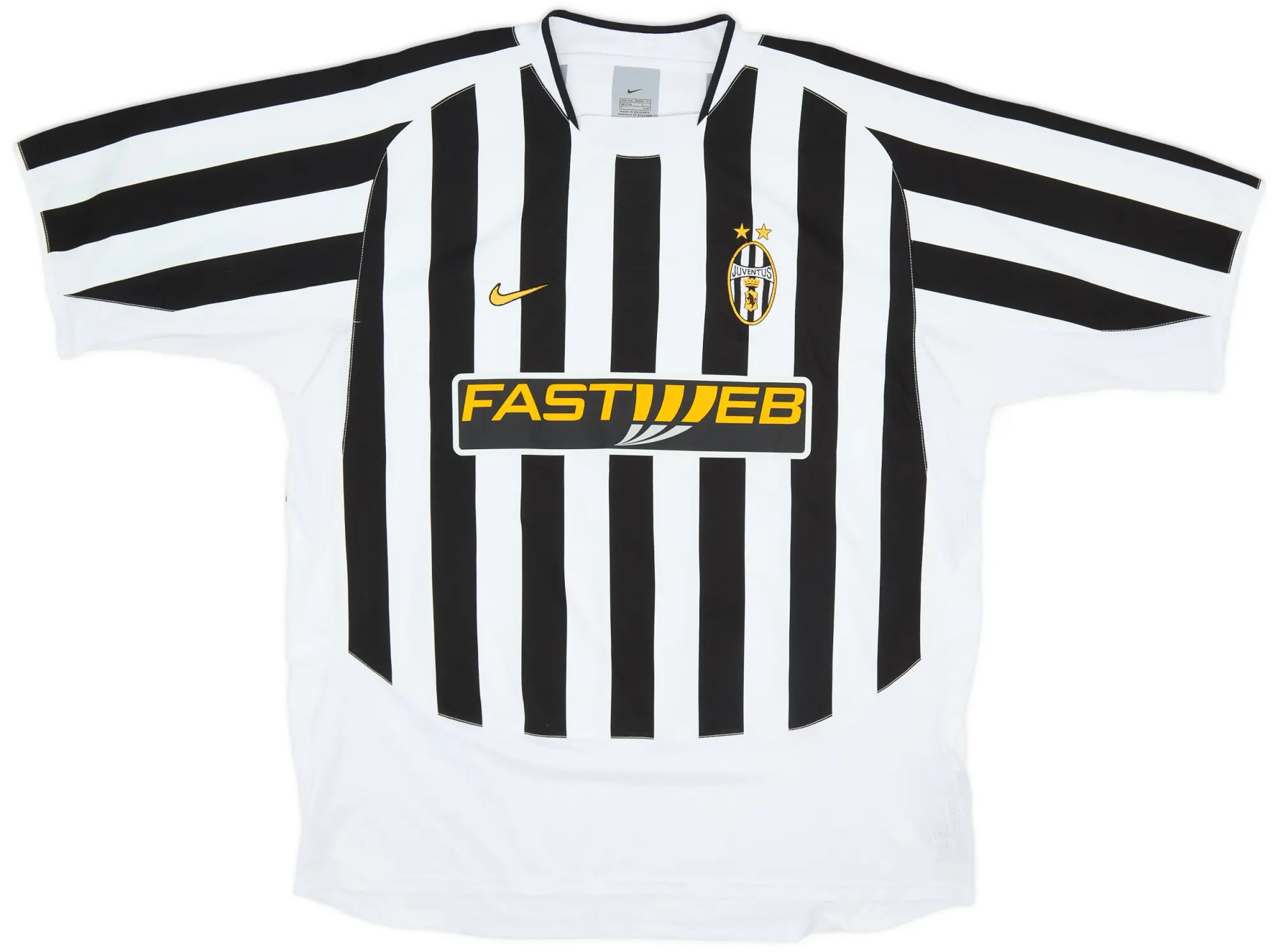 Nike 2003-04 Juventus Home L/S Shirt Del Piero #10 - 7/10 - (S)