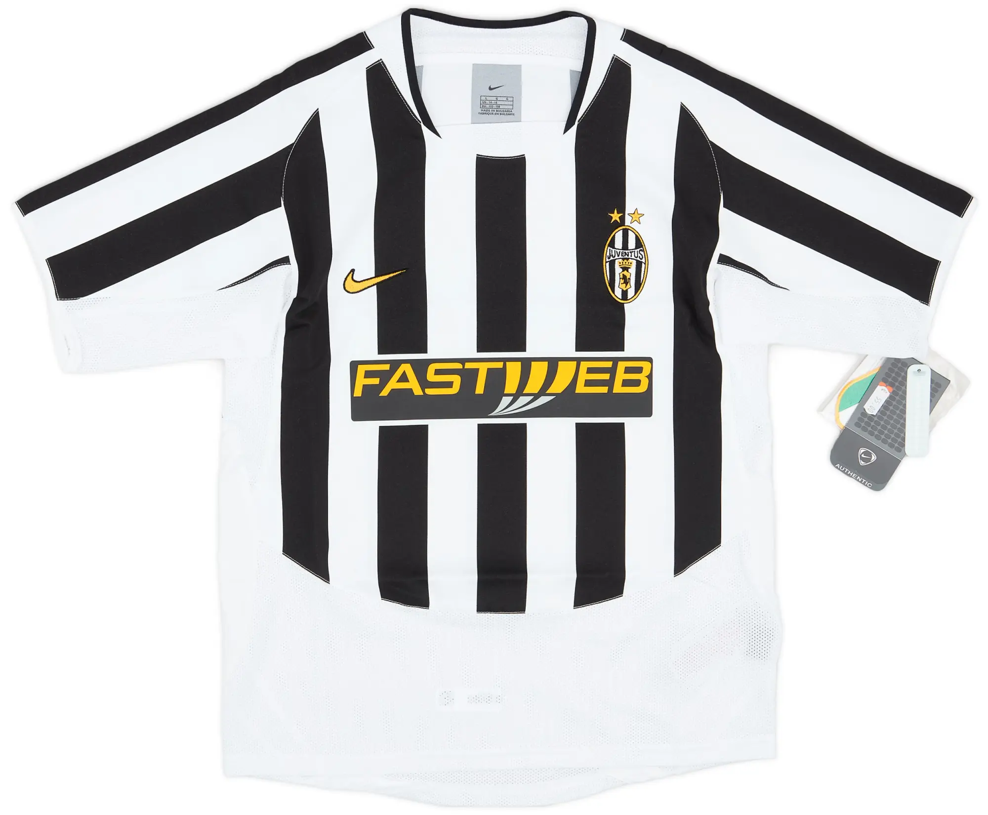 Nike 2003-04 Juventus Home Shirt (L.Boys)