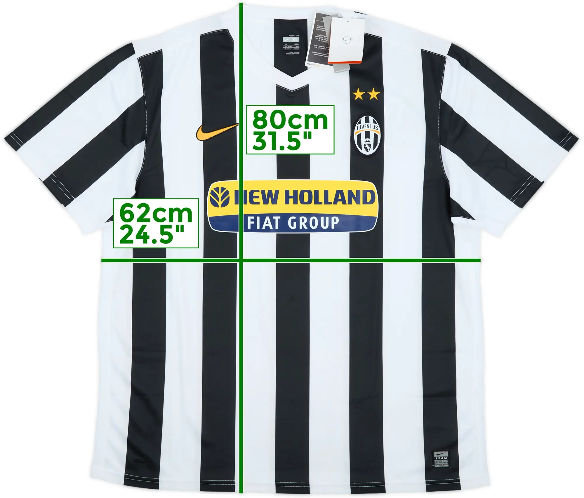 Nike 2009-10 Juventus Home Shirt - 8/10 - (S)