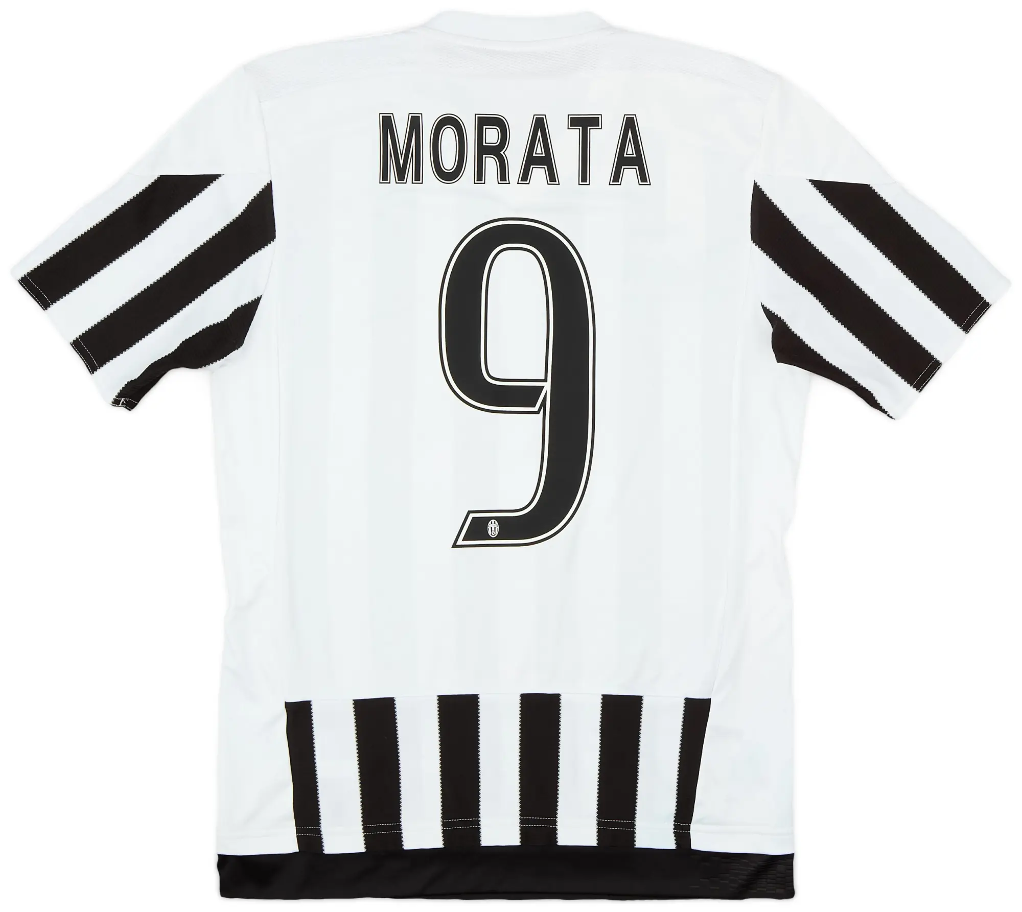 adidas 2015-16 Juventus Home Shirt Morata #9 - 10/10 - (S)