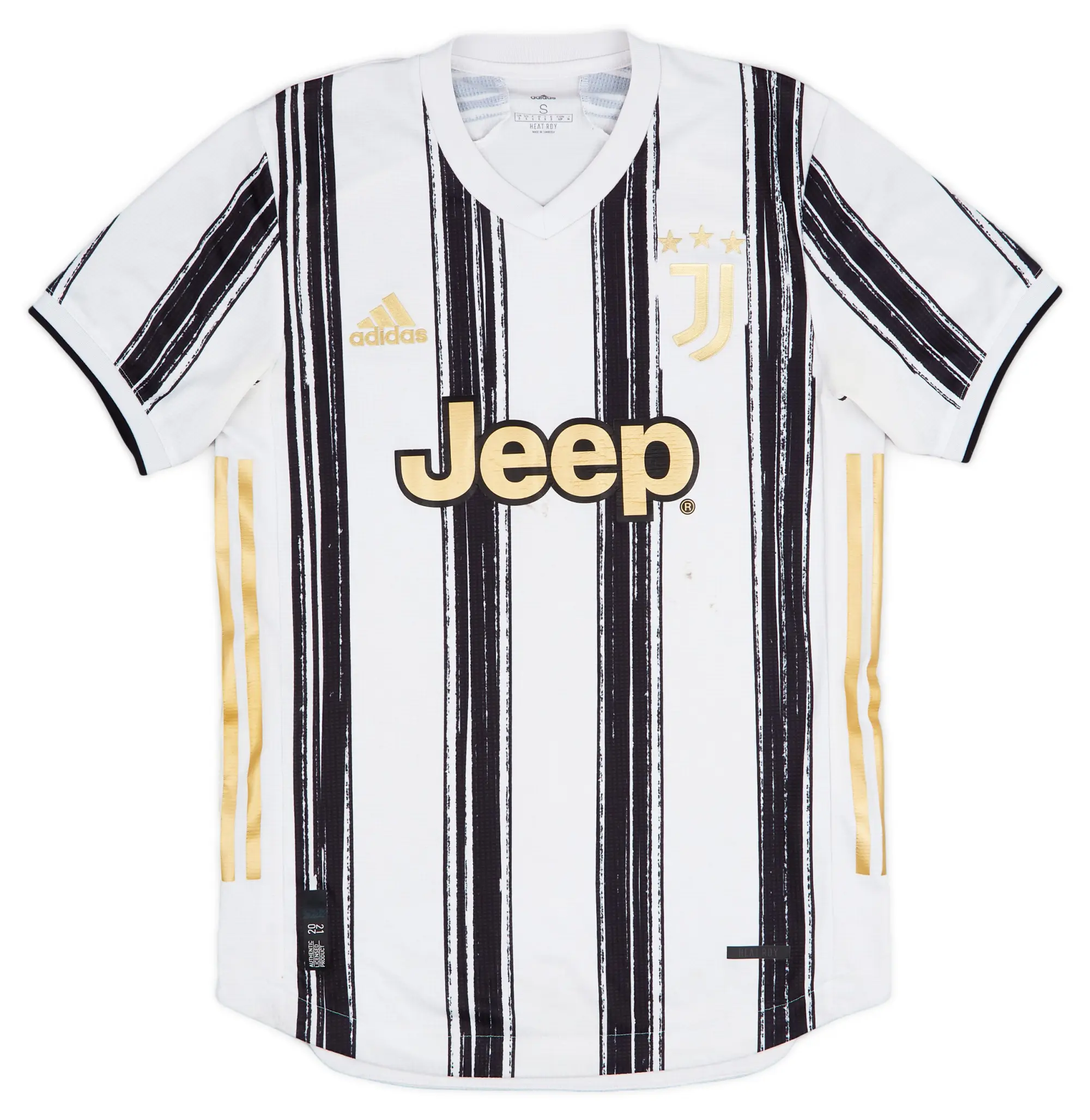 adidas 2020-21 Juventus Authentic Home Shirt - 5/10 - (S)