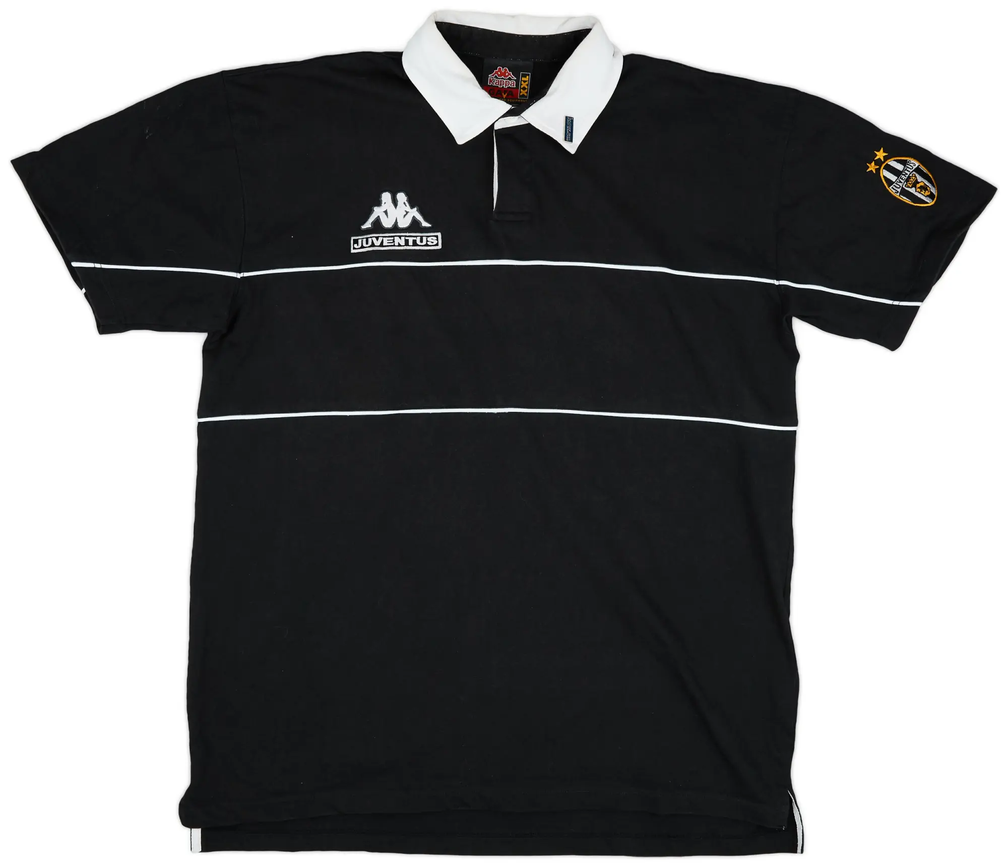 1998-99 Juventus Kappa Rugby Polo Shirt - 8/10 - (XXL)