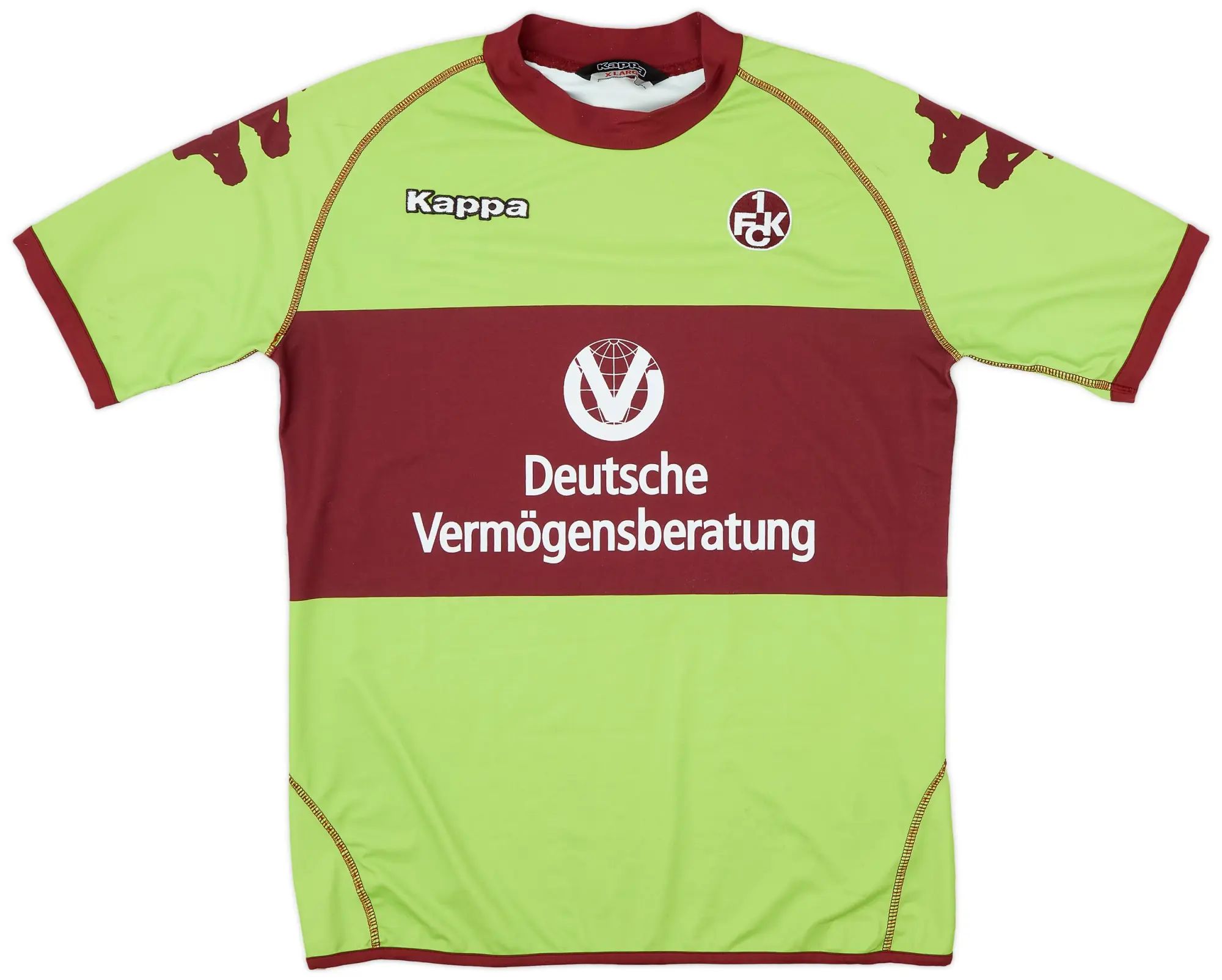 Kappa 2006-07 Kaiserslautern Away Shirt - 8/10 - (XL)