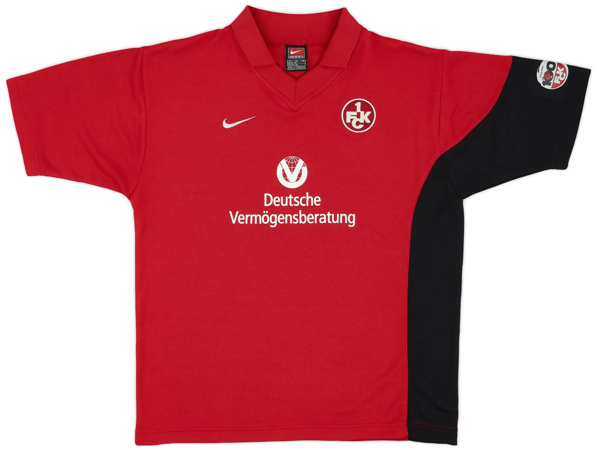 Nike 2000-01 Kaiserslautern Home Shirt - 9/10 - (XL.Boys)