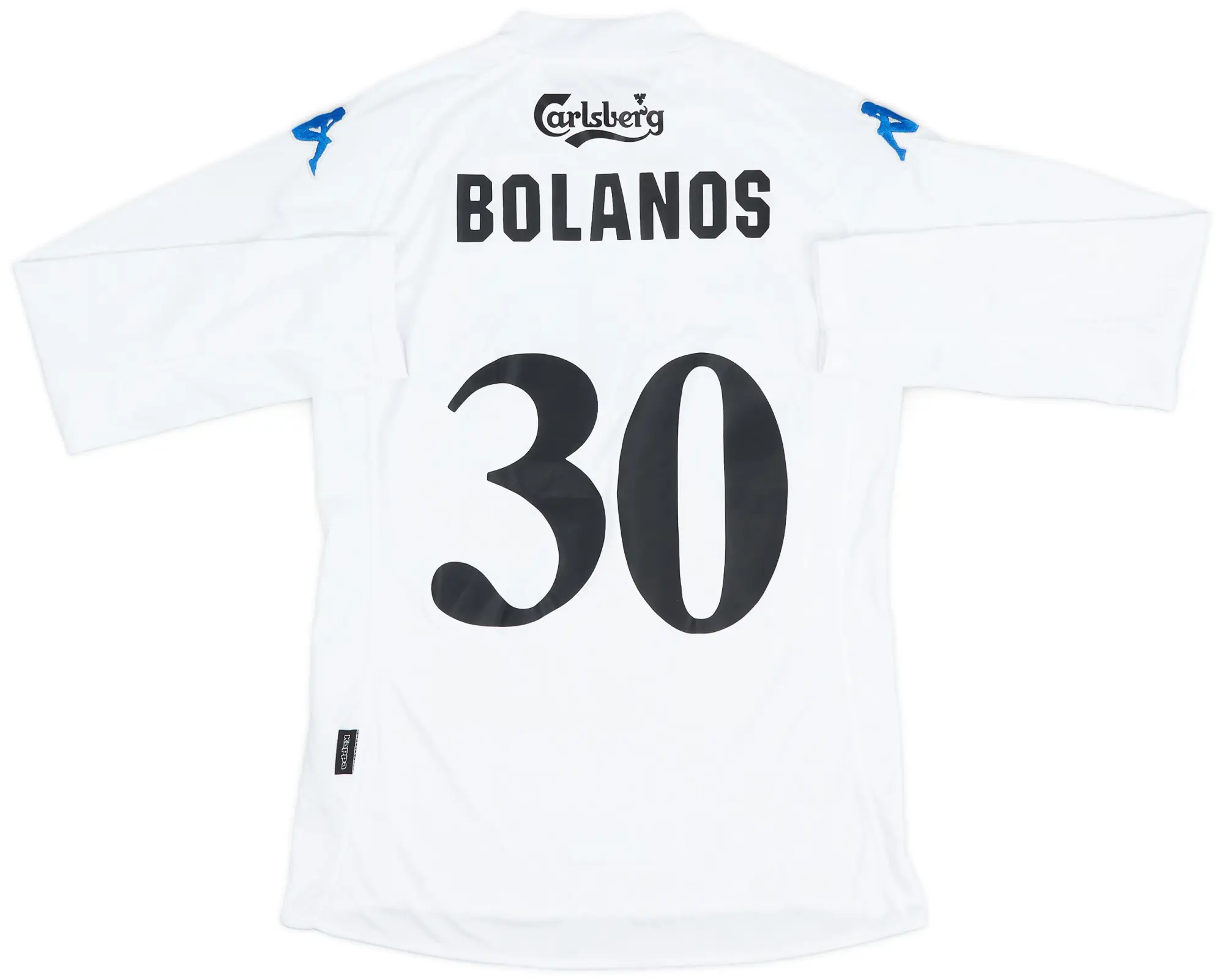 Kappa 2011-12 FC Copenhagen Home L/S Shirt Bolanos #30 - 8/10 - (XS)