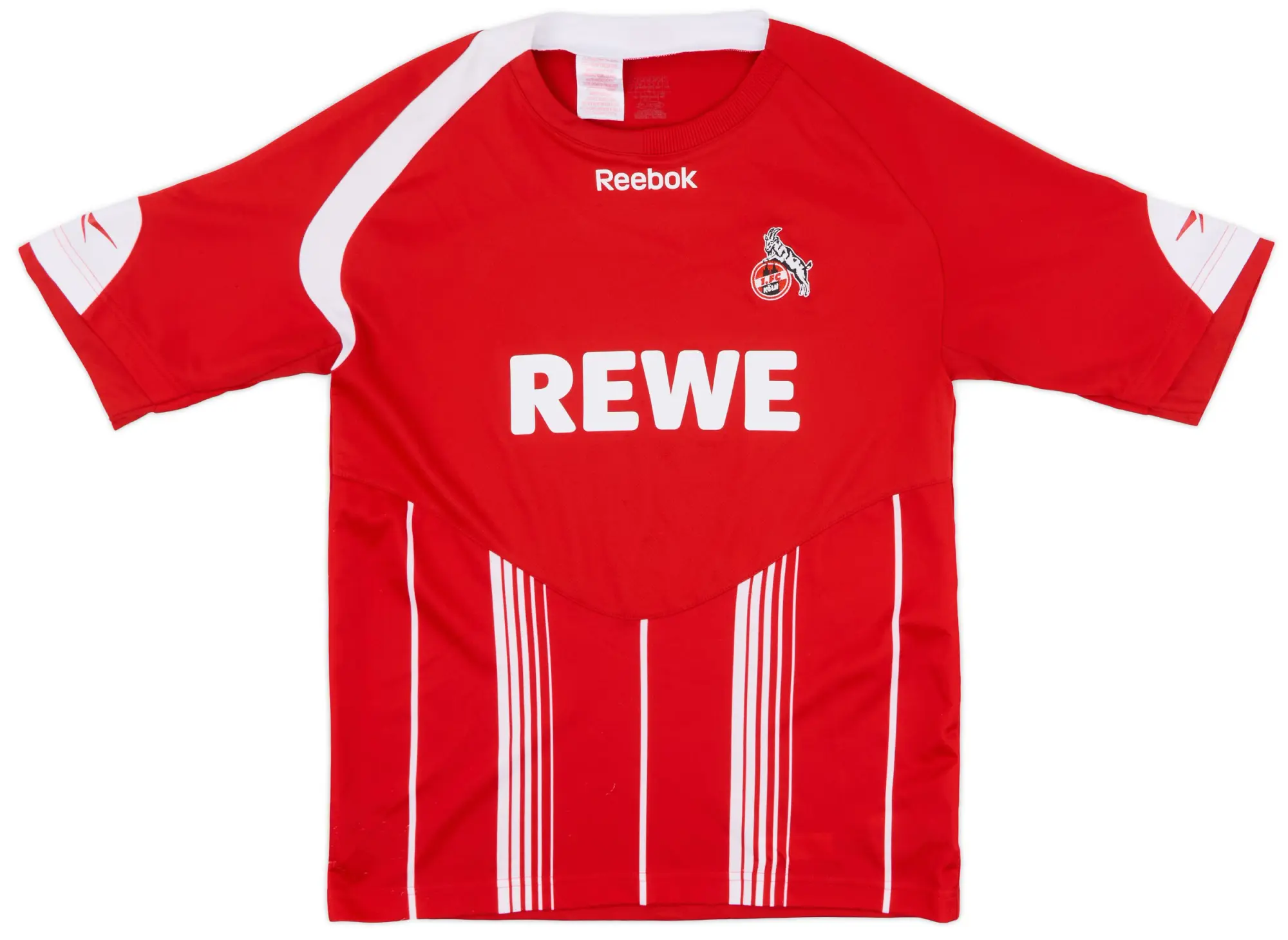 adidas 2009-10 FC Koln Home Shirt - 8/10 - (XL.Boys)