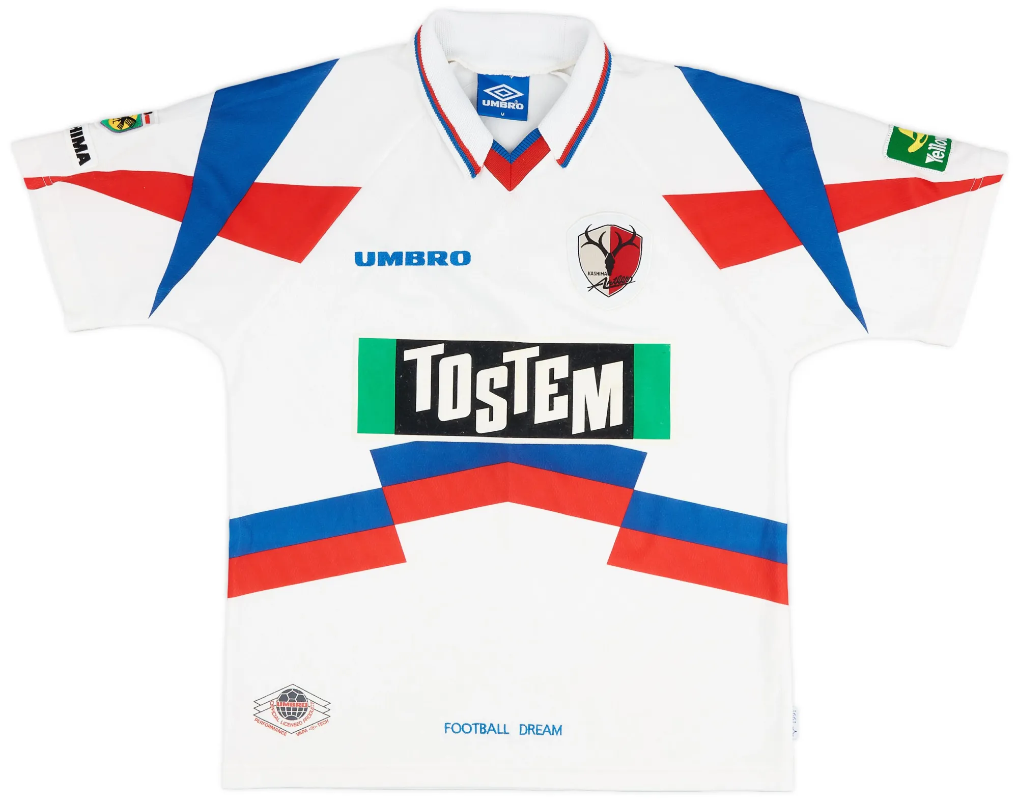 Umbro Kashima Antlers Mens SS Away Shirt 1997/98