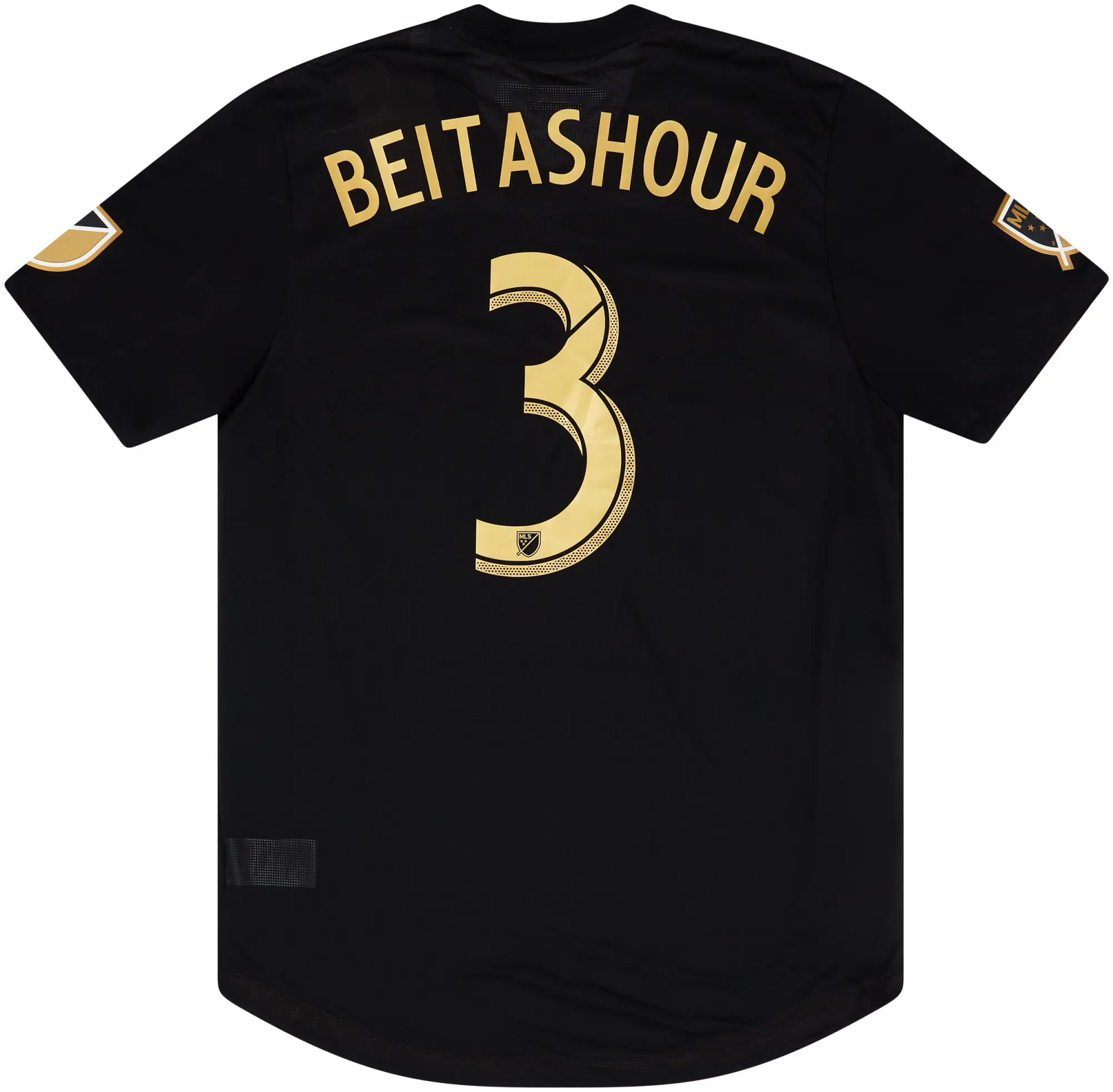 adidas Los Angeles FC Mens SS Player Issue Home Shirt 2018