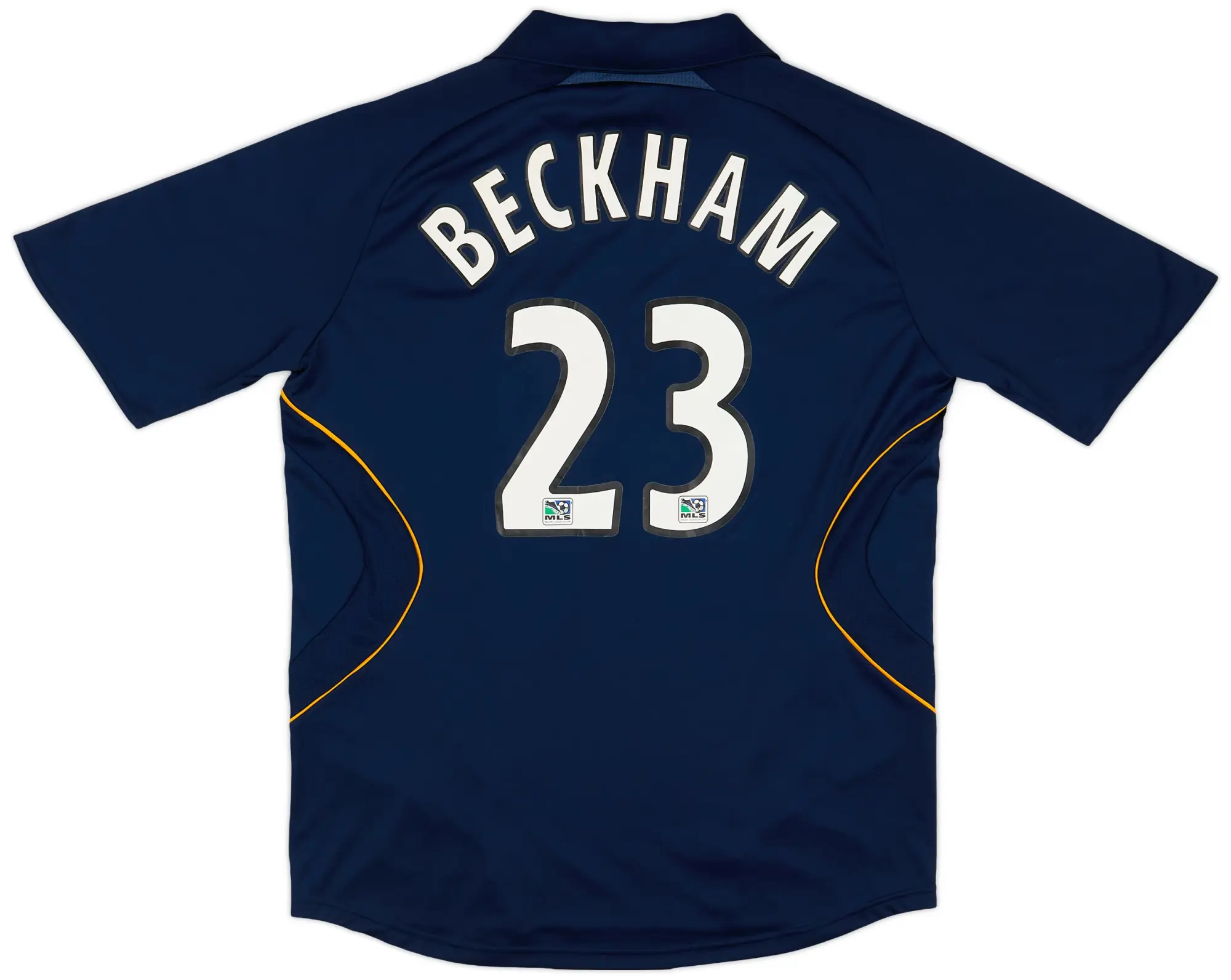 adidas 2007-08 LA Galaxy Away Shirt Beckham #23 - 5/10 - (L)