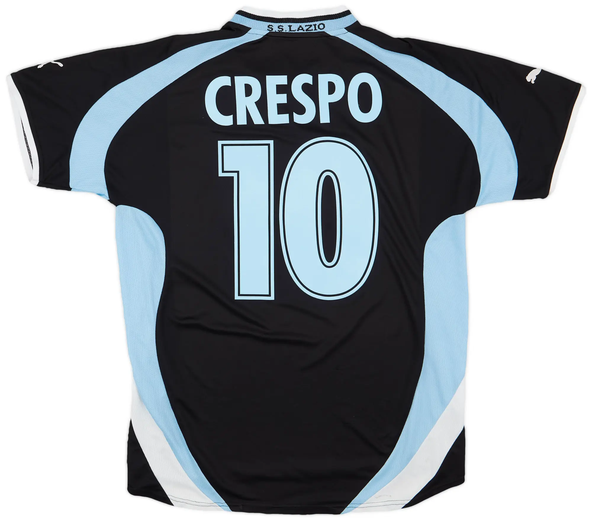 Puma 2000-01 Lazio Away Shirt Crespo #10 - 7/10 - (L)