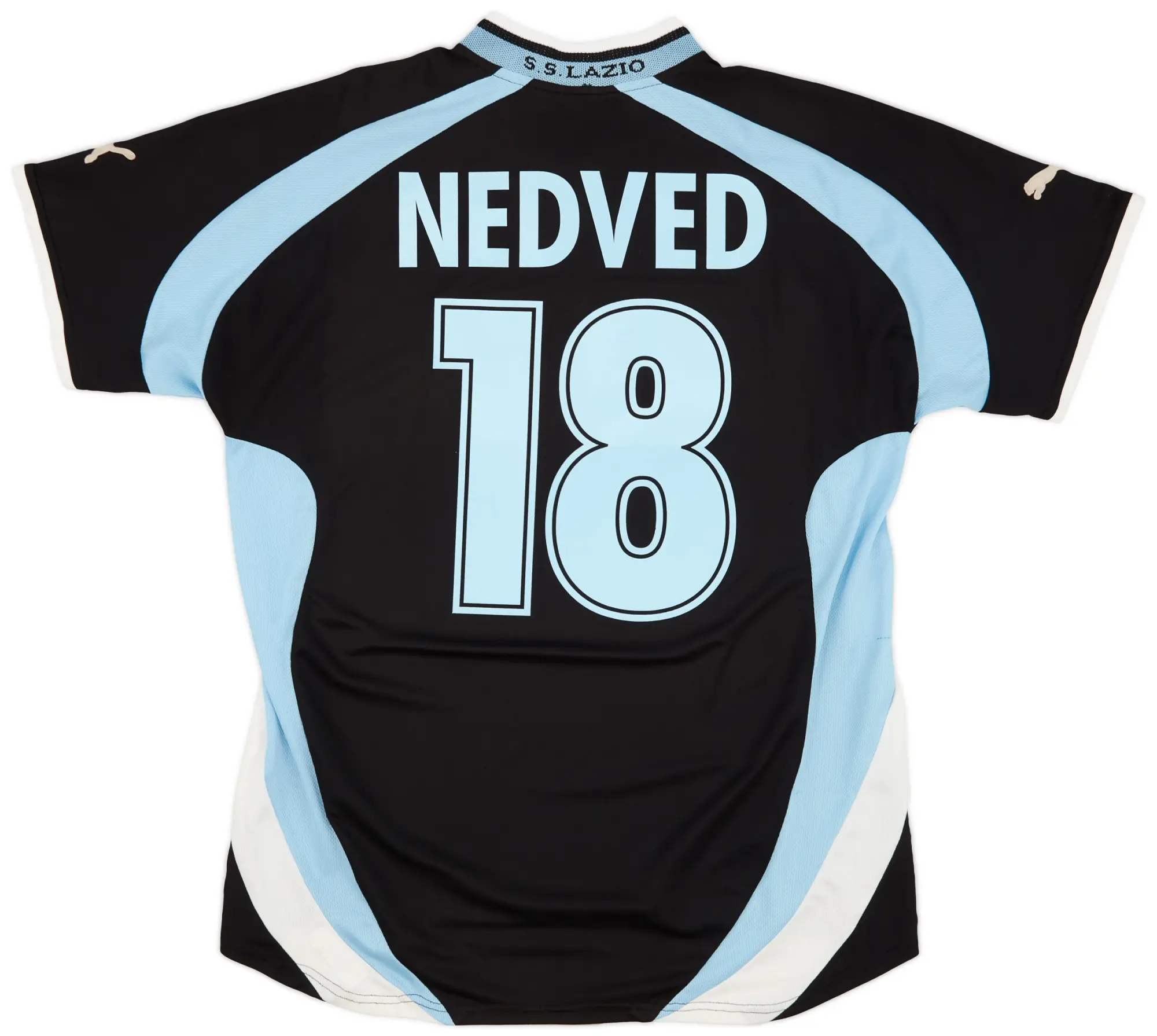 Puma 1999-00 Lazio Away Shirt Nedved #18 - 5/10 - (L)