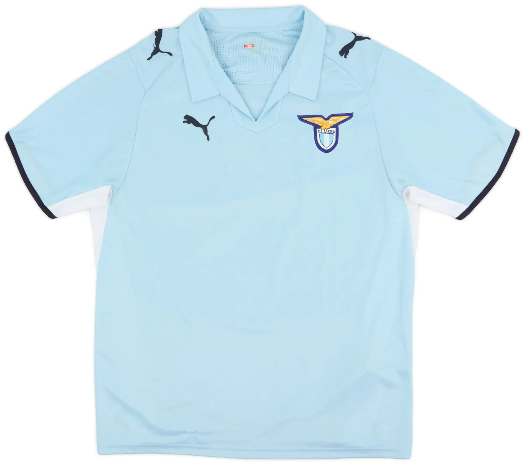 Puma 2008-09 Lazio Home Shirt - 6/10 - (L)