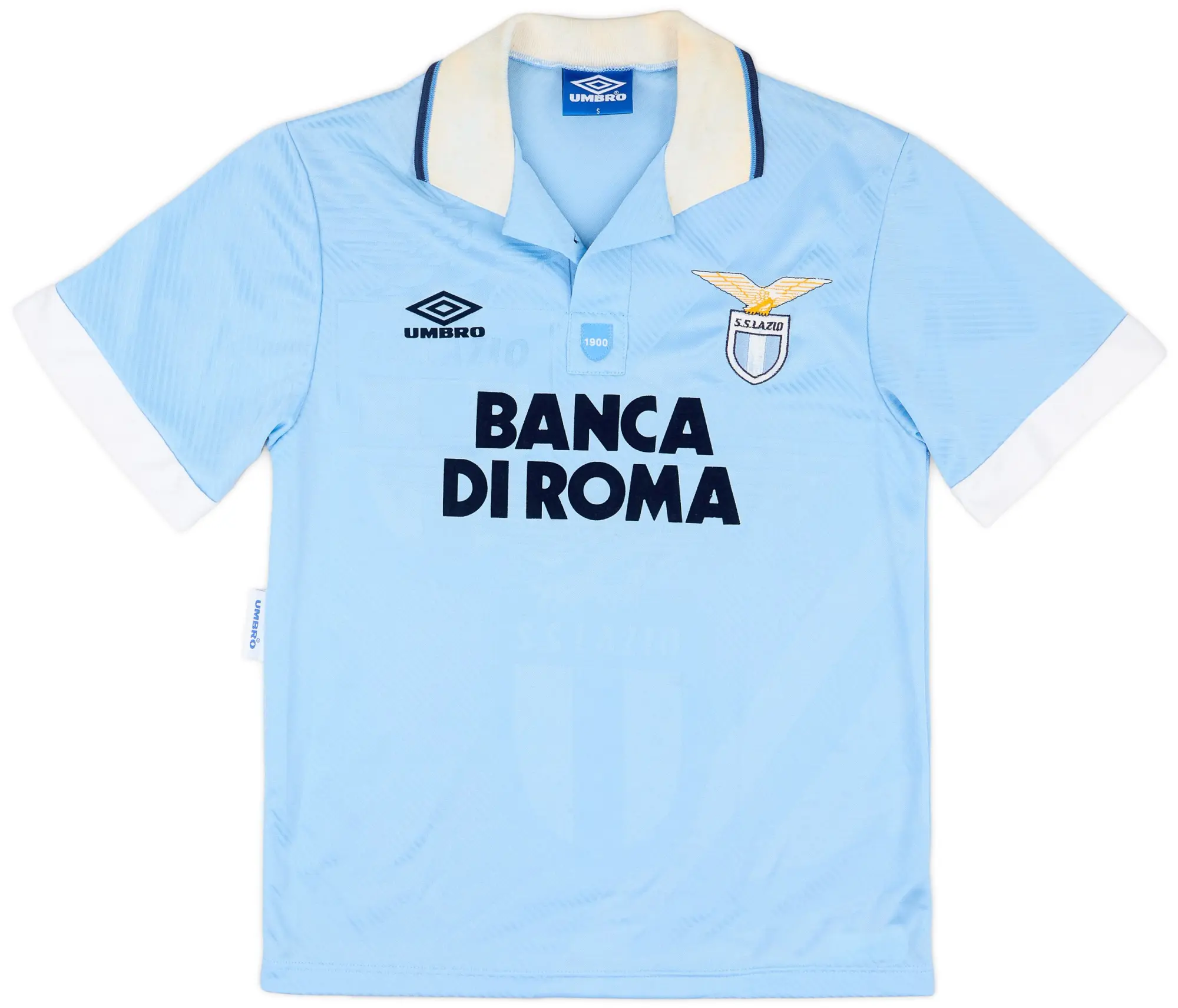Umbro 1993-95 Lazio Home Shirt - 7/10 - (S)