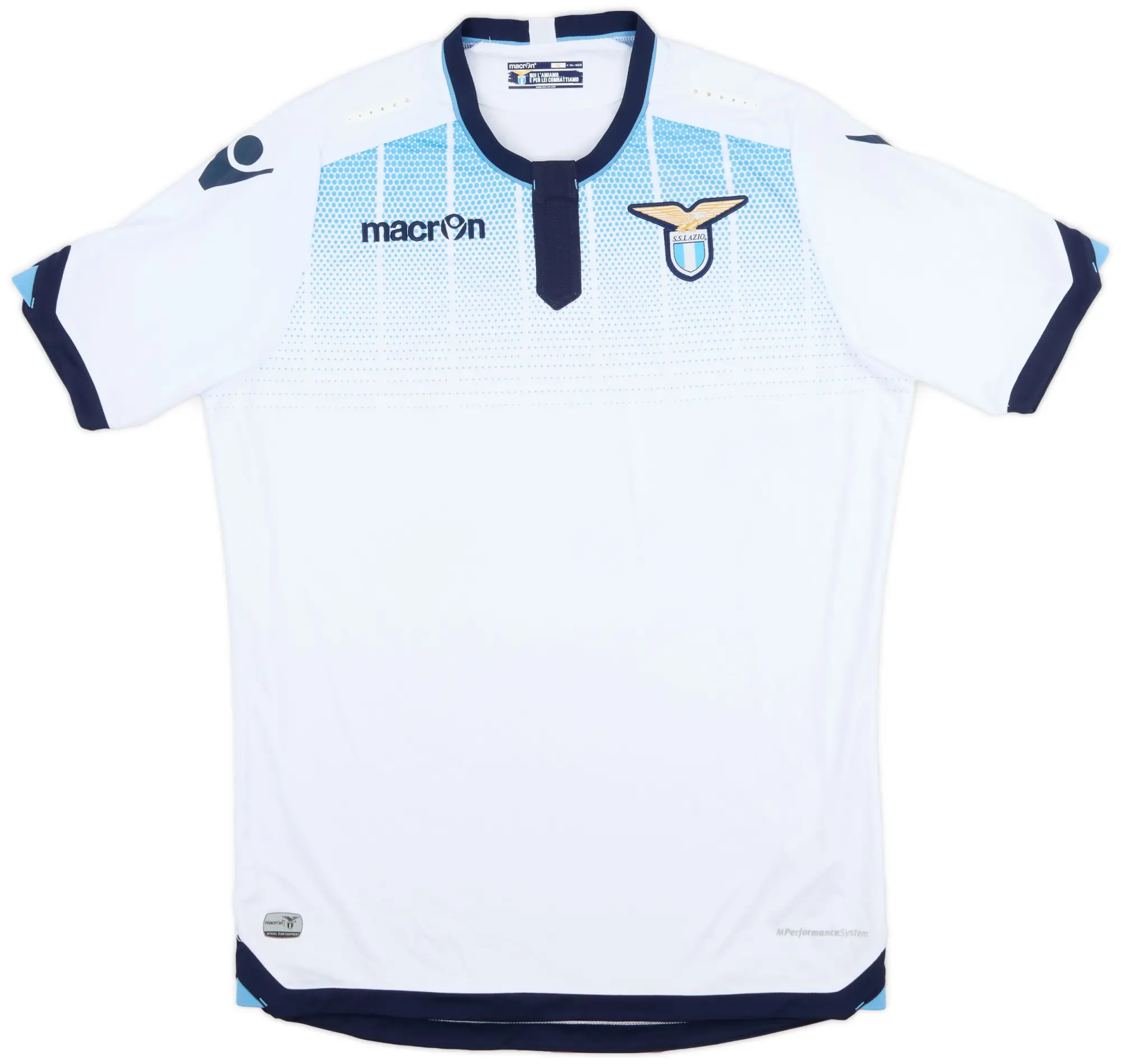 Macron 2015-16 Lazio Third Shirt - 9/10 - (XL)