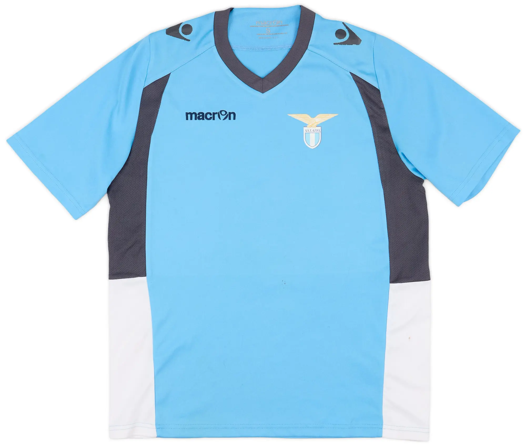 Puma 2010s Lazio Macron Training Shirt - 7/10 - (S)