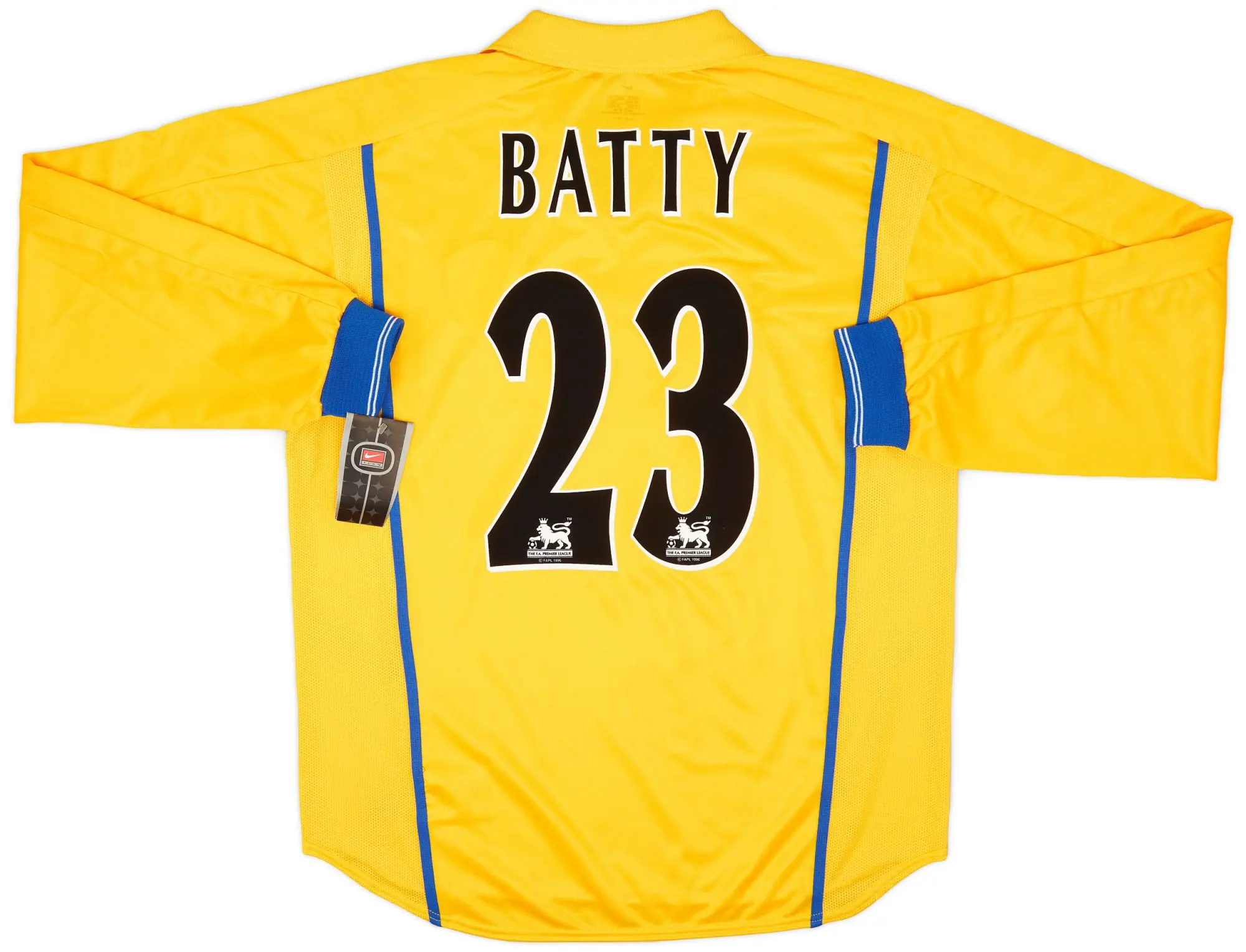 Nike Leeds United Mens SS Player Issue Away Shirt 2000/02