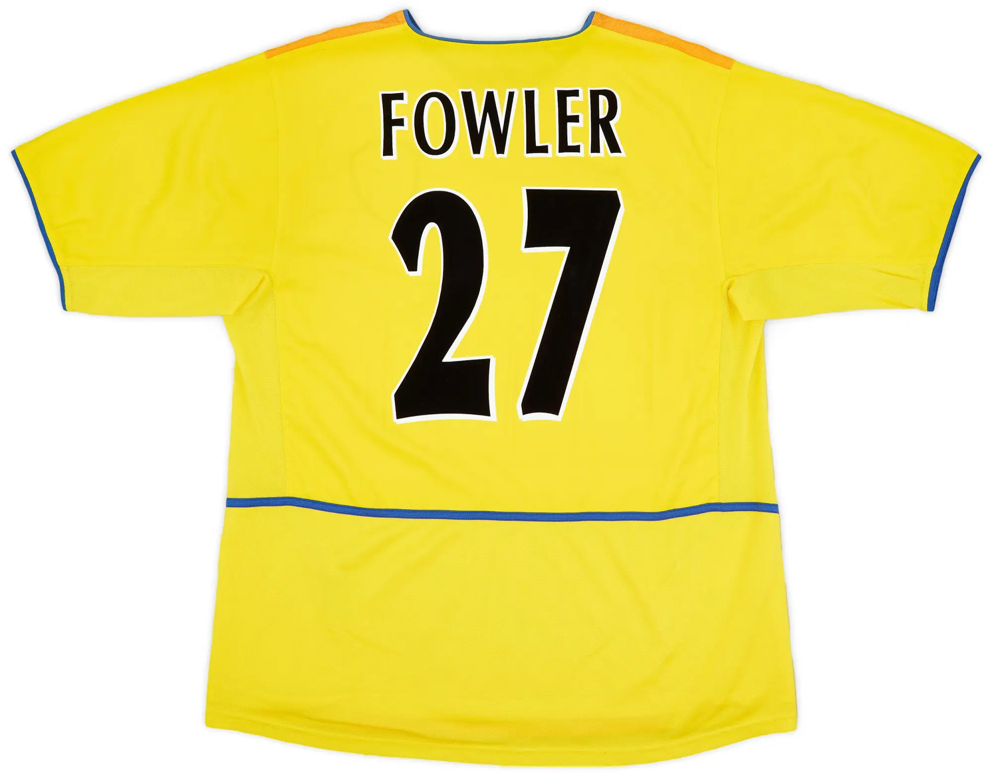 Nike Leeds United Mens SS Away Shirt 2002/03