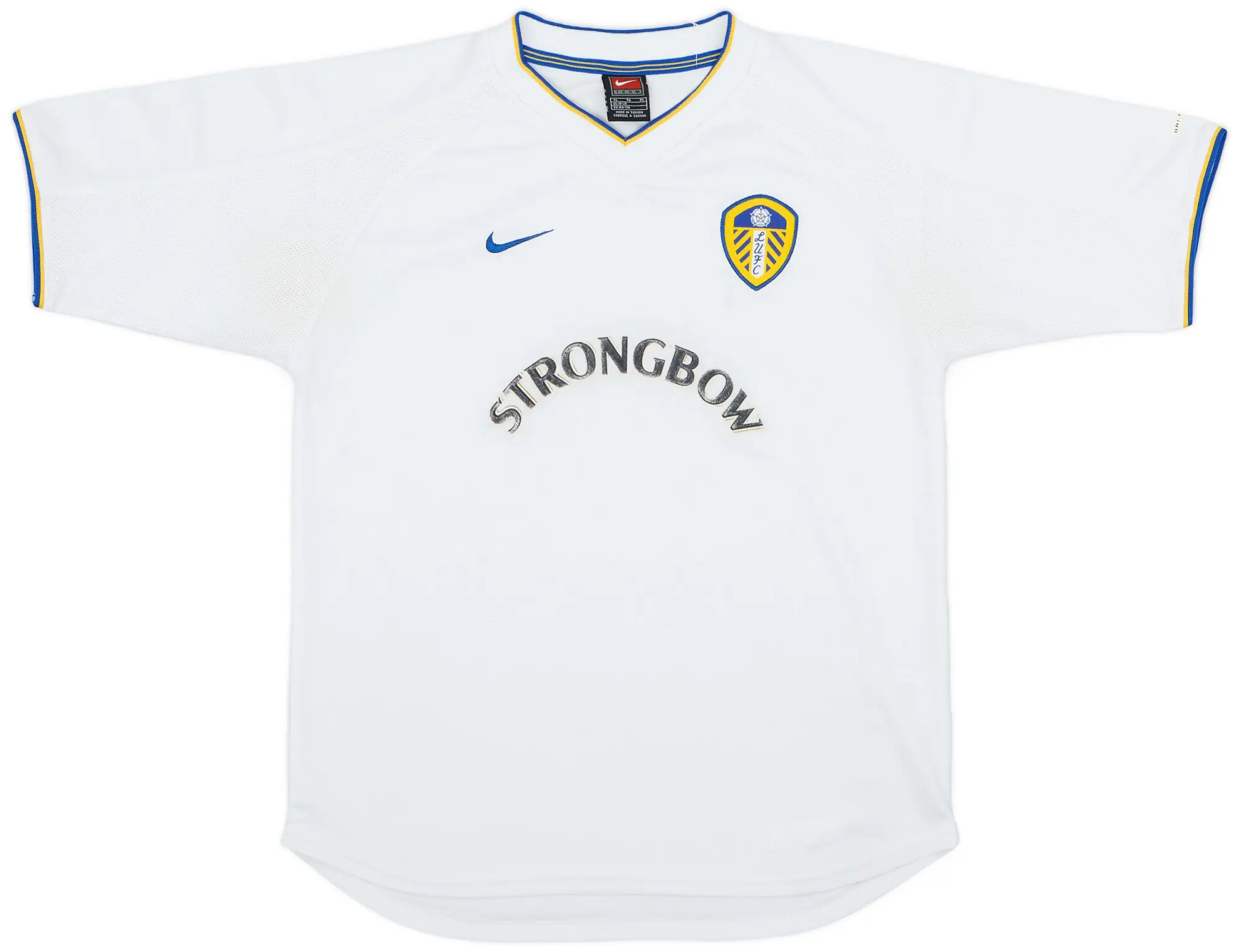 Nike Leeds United Boys SS Home Shirt 2000/02
