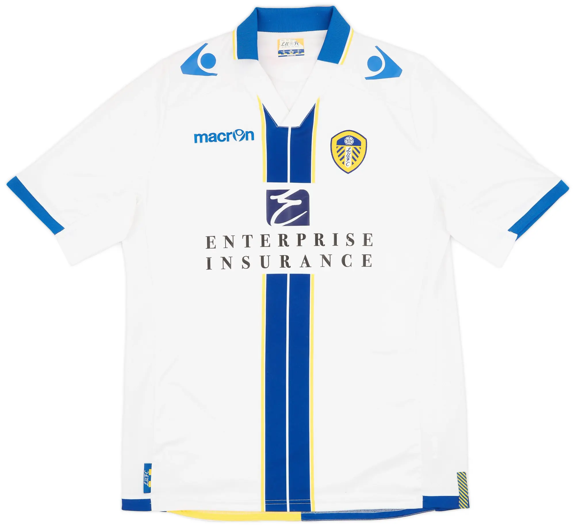 Macron 2013-14 Leeds United Home Shirt - 5/10 - (XL)