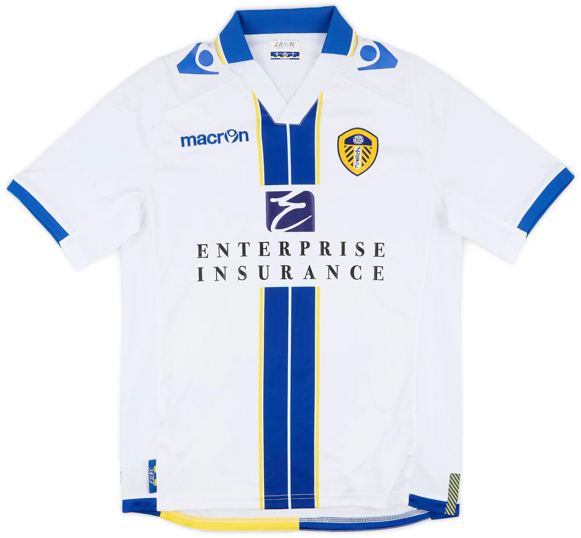 Macron 2013-14 Leeds United Home Shirt - 6/10 - (S)