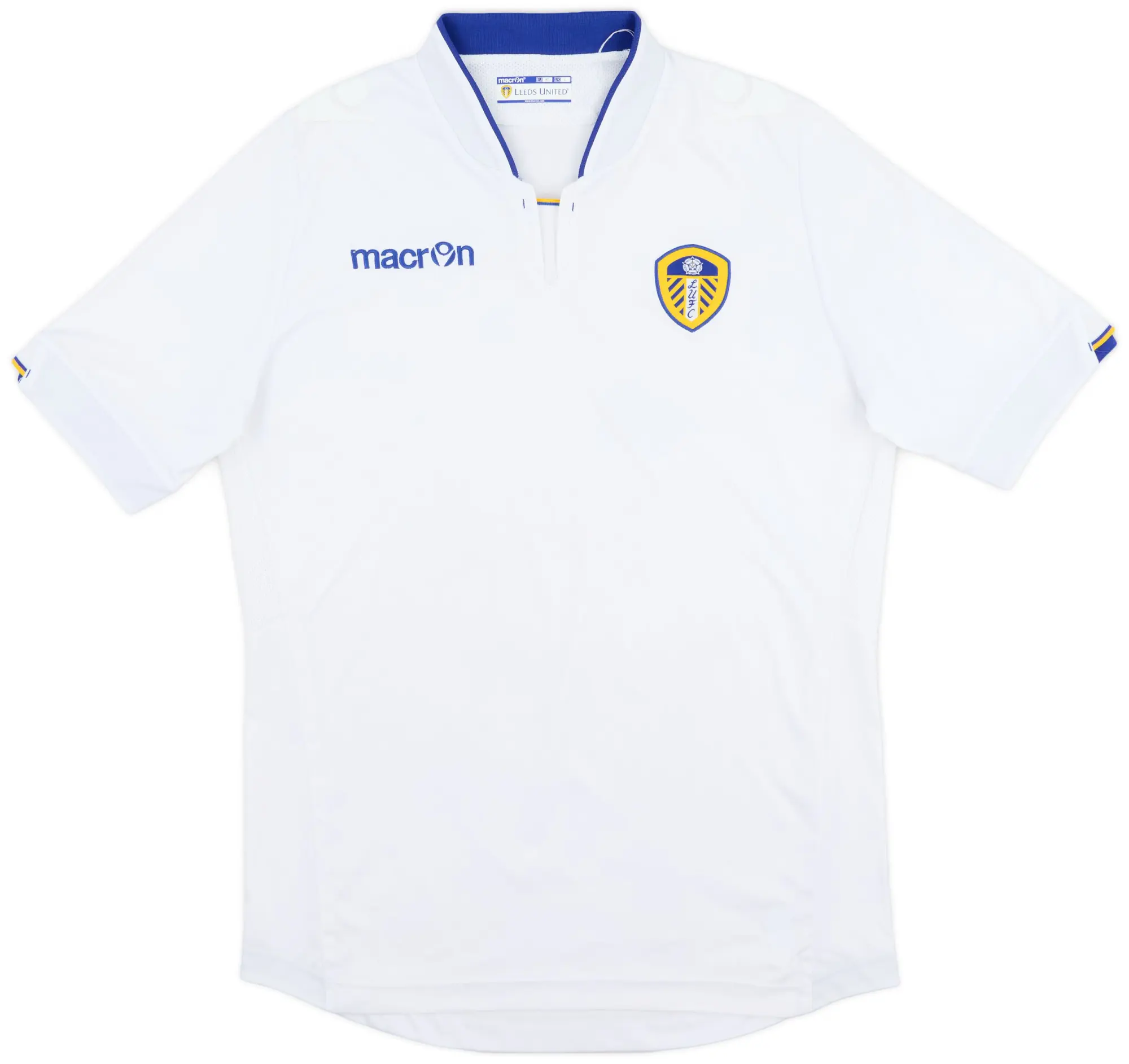Macron 2014-15 Leeds United Home Shirt - 8/10 - (L)