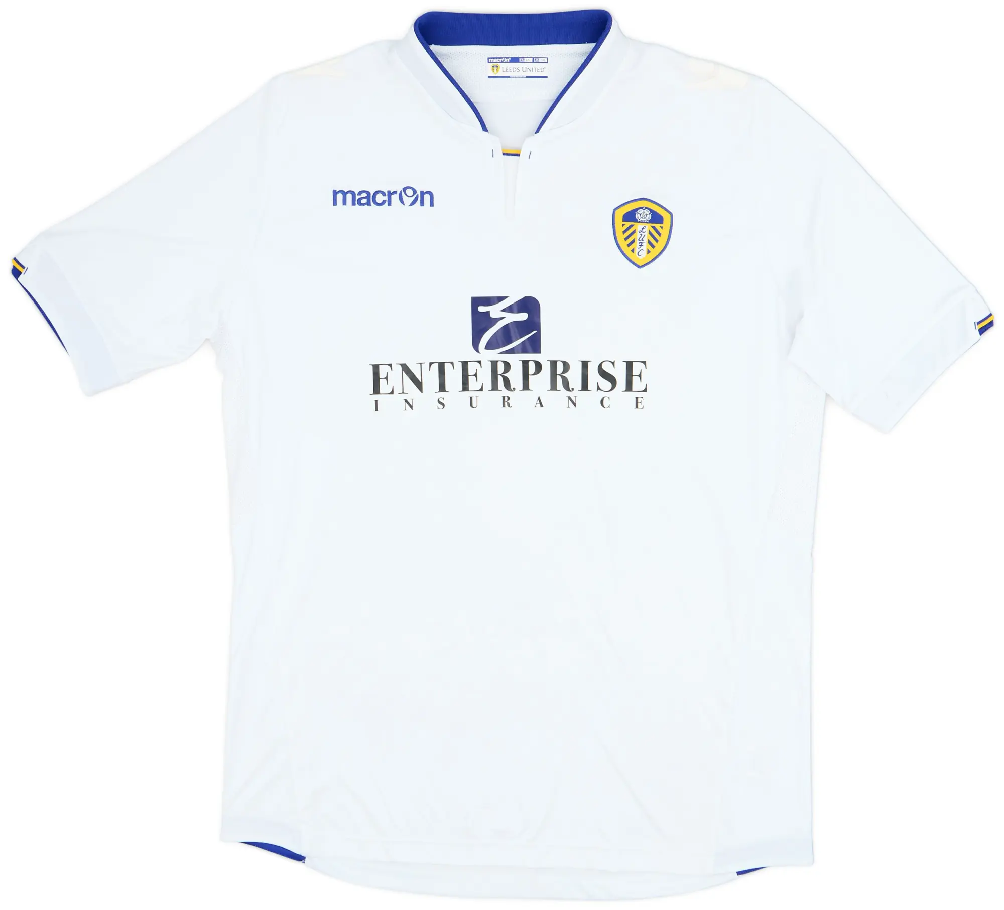 Macron 2014-15 Leeds United Home Shirt - 9/10 - (3XL)