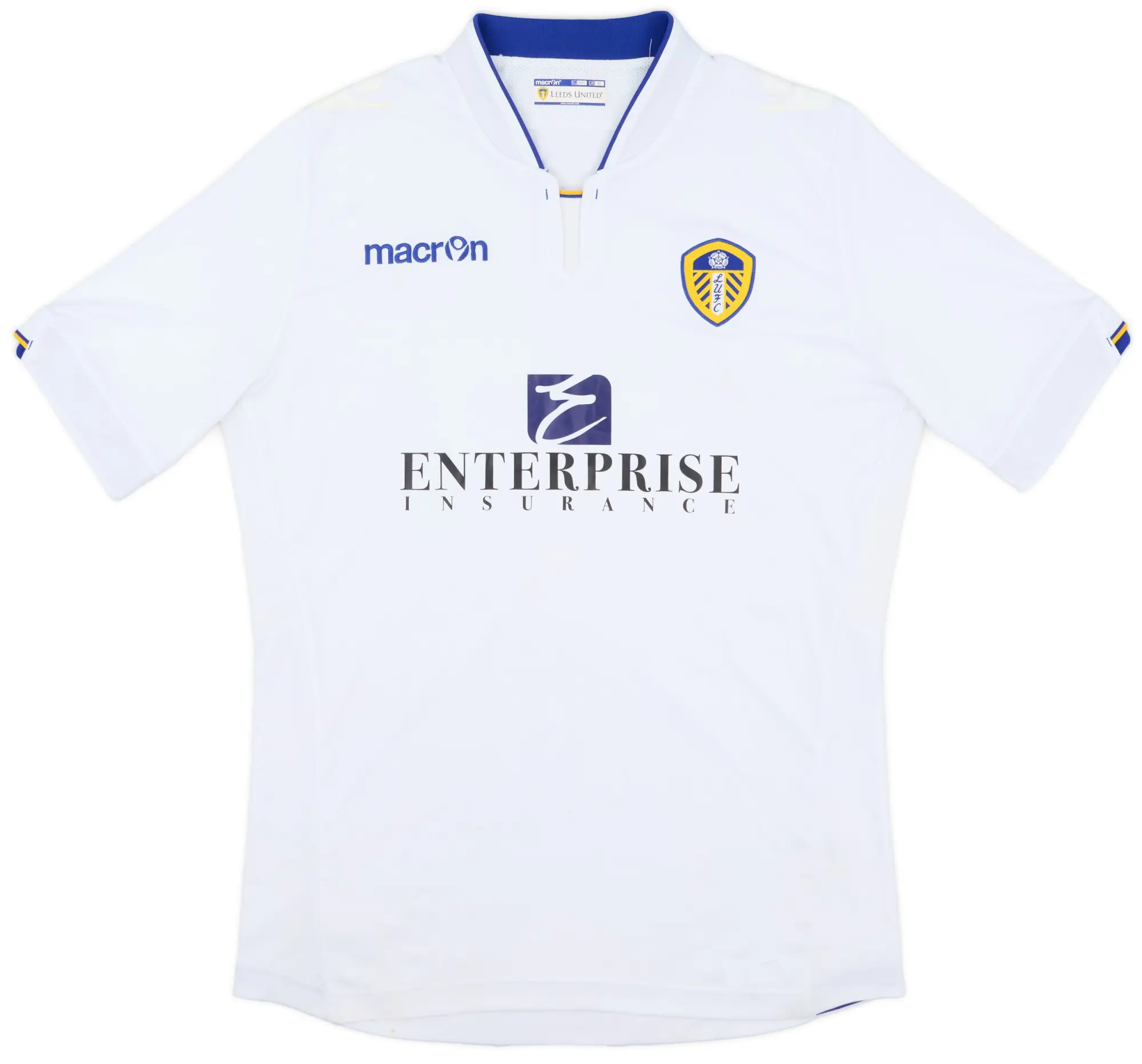 Macron 2014-15 Leeds United Home Shirt - 6/10 - (XL)
