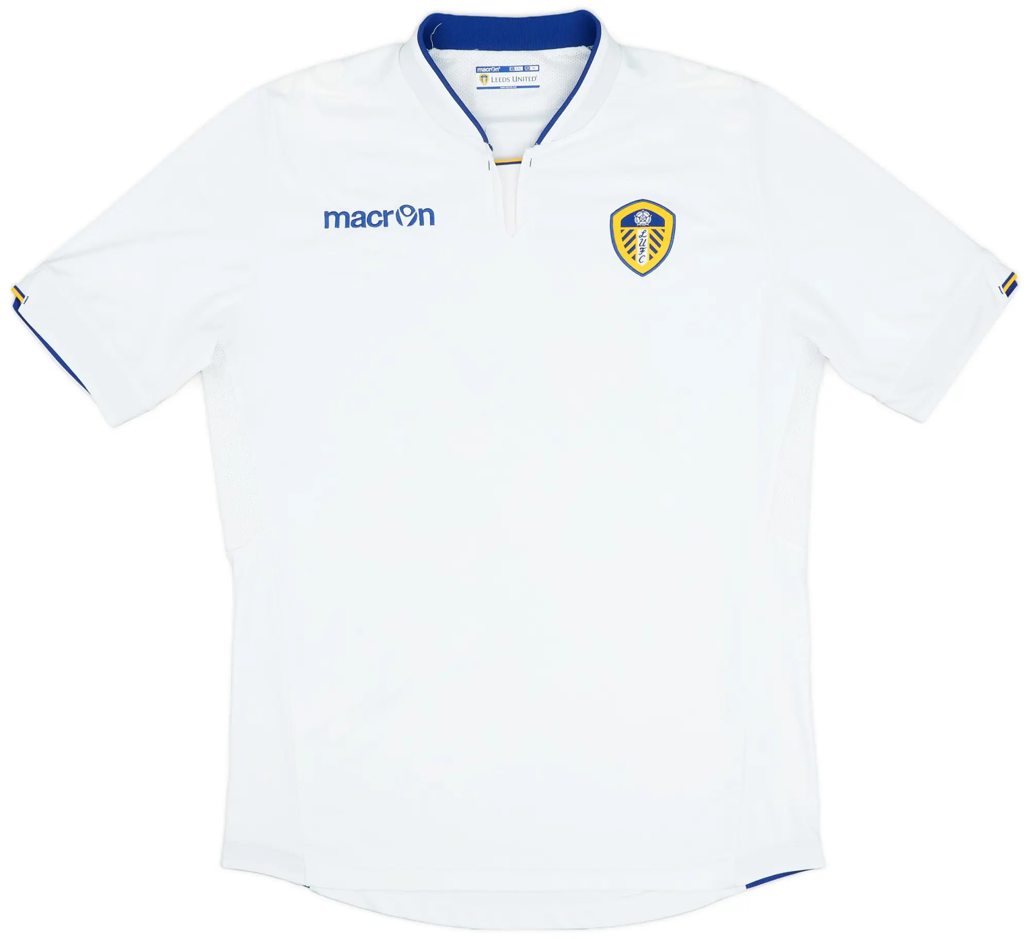 Macron 2014-15 Leeds United Home Shirt - 6/10 - (XL)