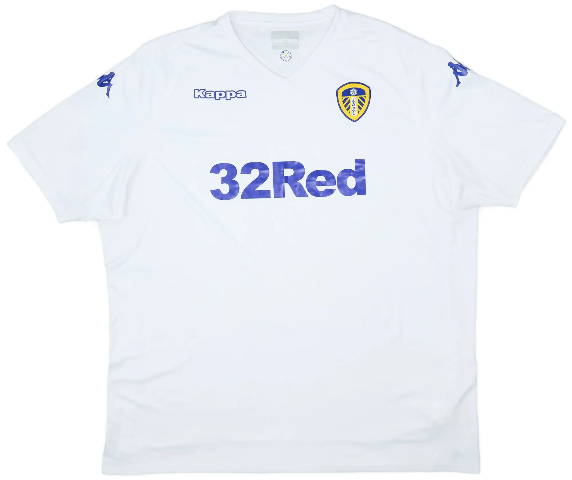 Kappa 2018-19 Leeds United Home Shirt - 9/10 - (4XL)