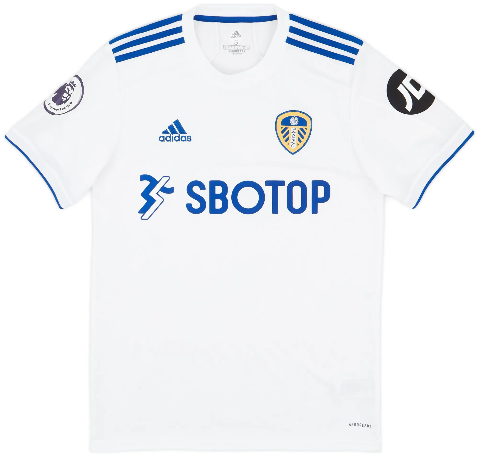 adidas 2020-21 Leeds United Home Shirt - 9/10 - (S)