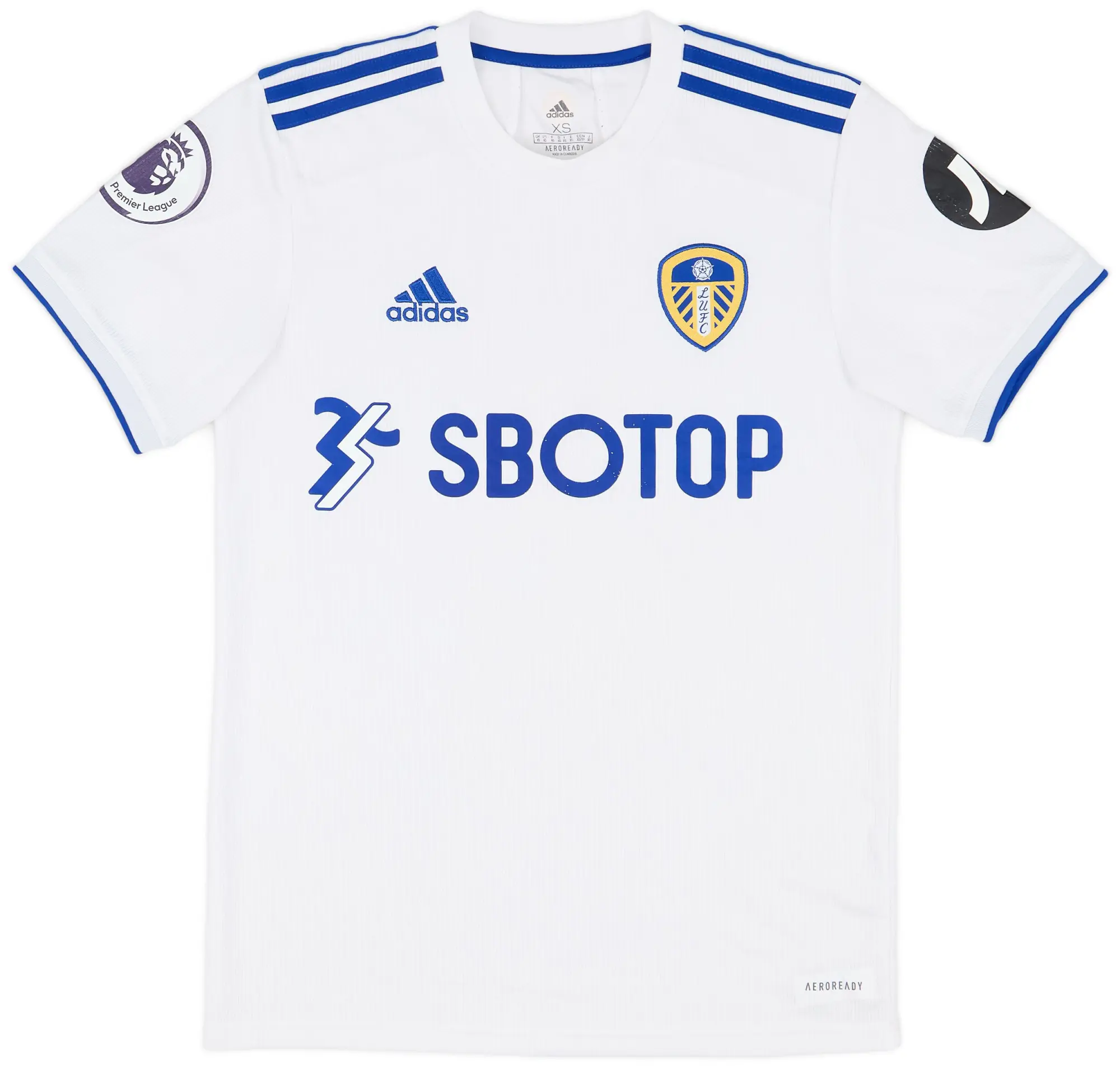 adidas 2020-21 Leeds United Home Shirt - 8/10 - (XS)
