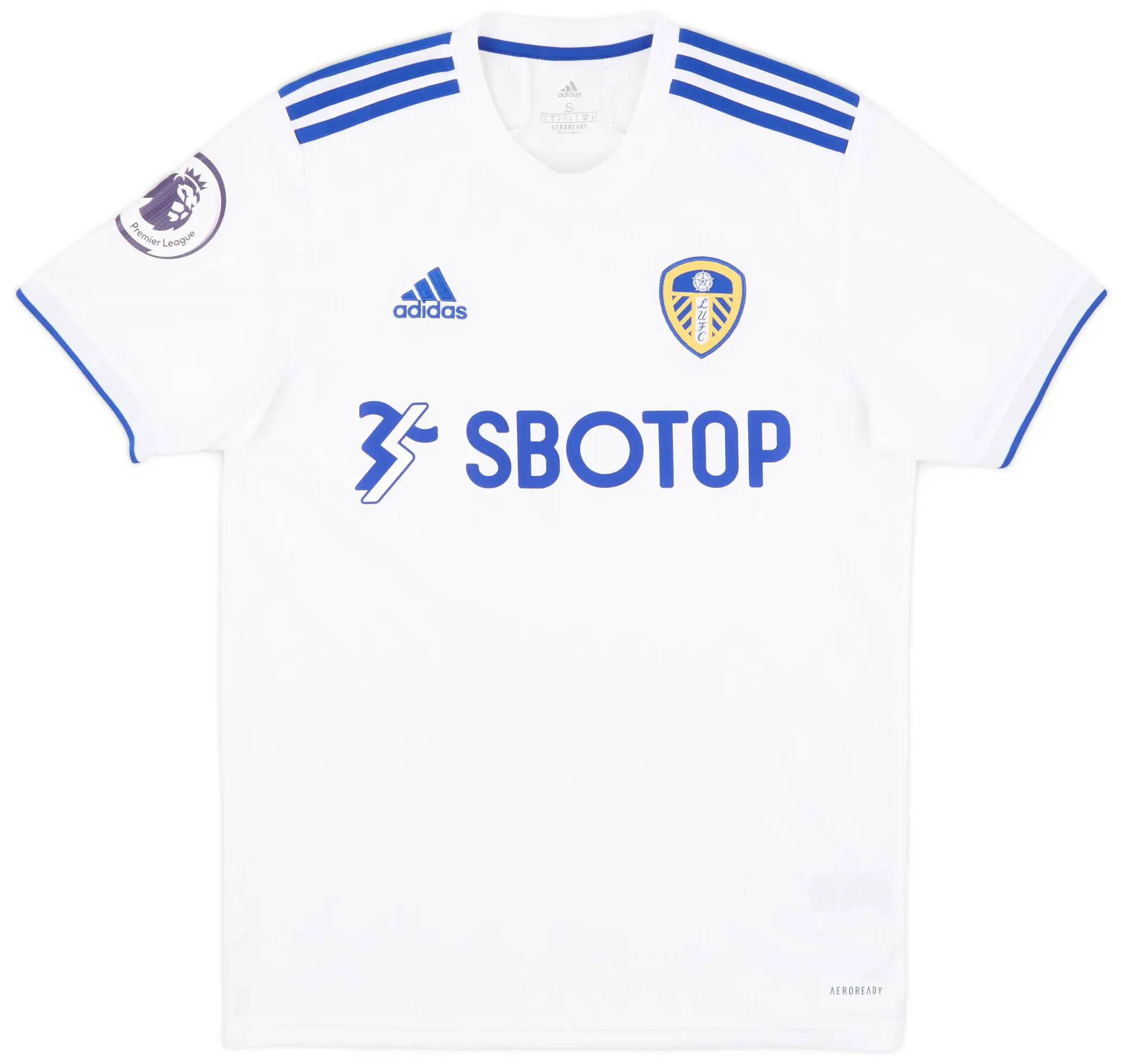 adidas 2020-21 Leeds United Home Shirt - 9/10 - (S)