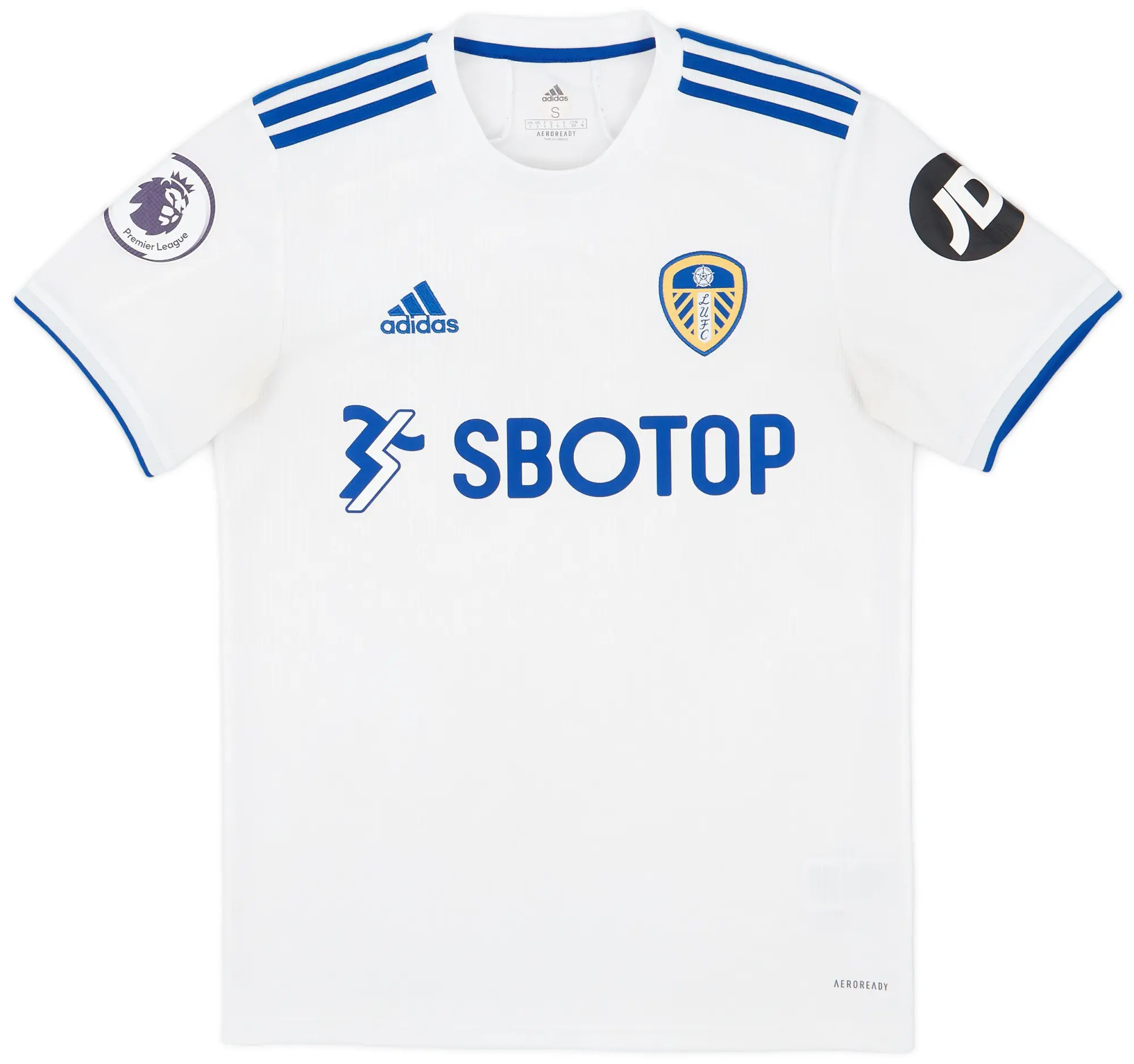 adidas 2020-21 Leeds United Home Shirt - 9/10 - (S)