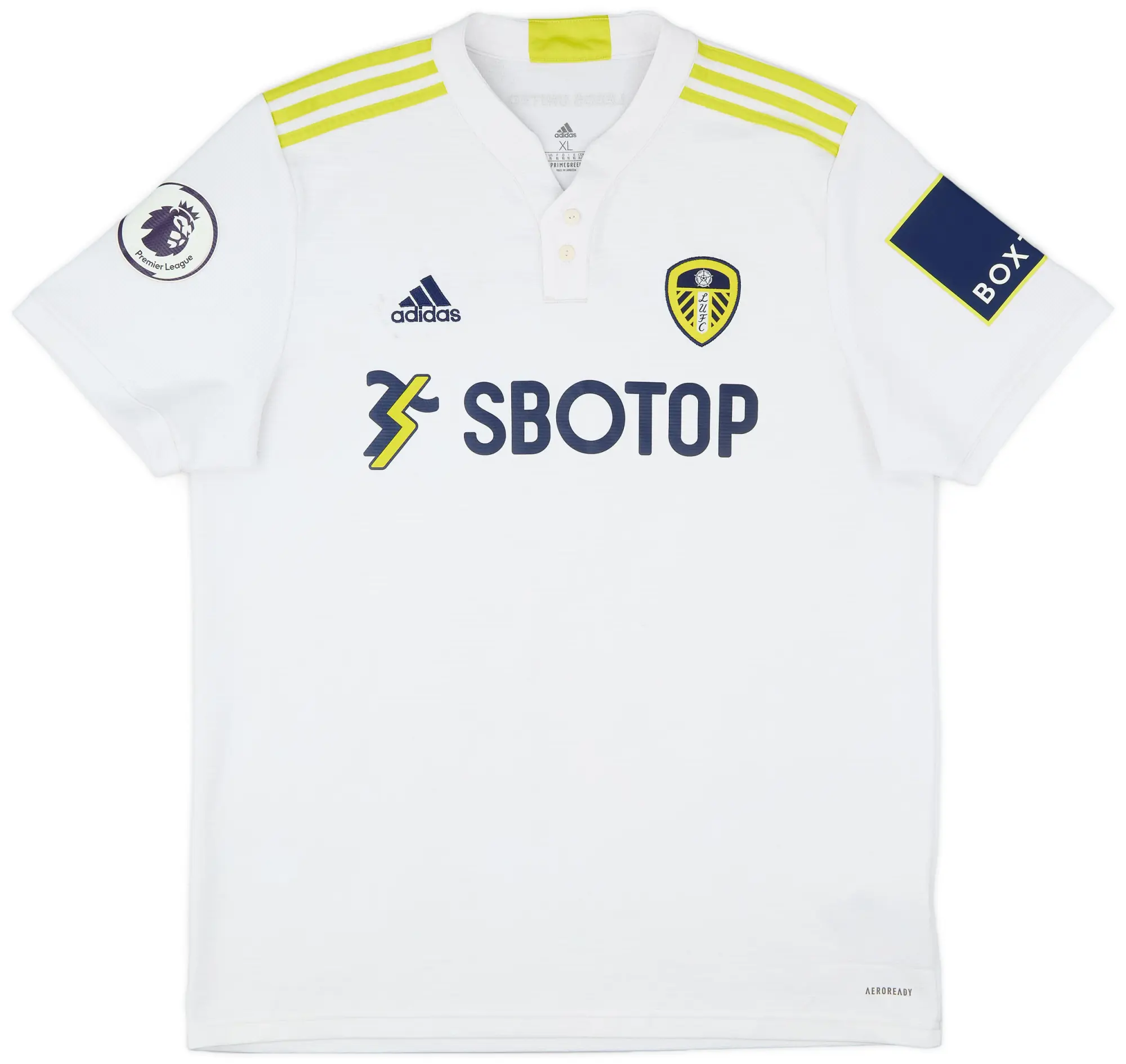 adidas 2021-22 Leeds United Home Shirt - 5/10 - (XL)