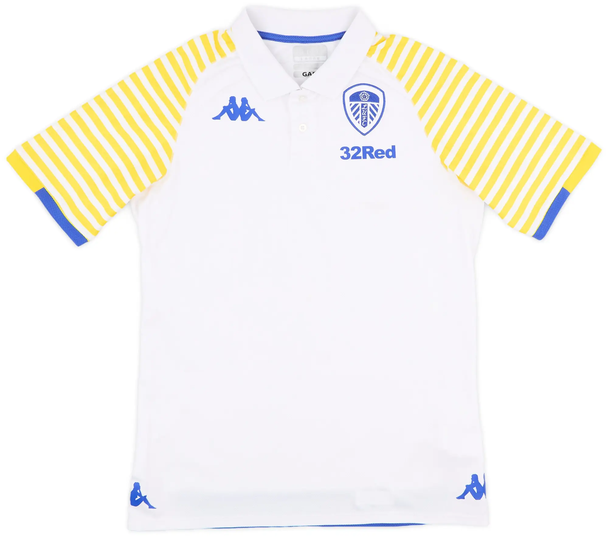 2019-20 Leeds United Kappa Polo Shirt - 8/10 - (M)